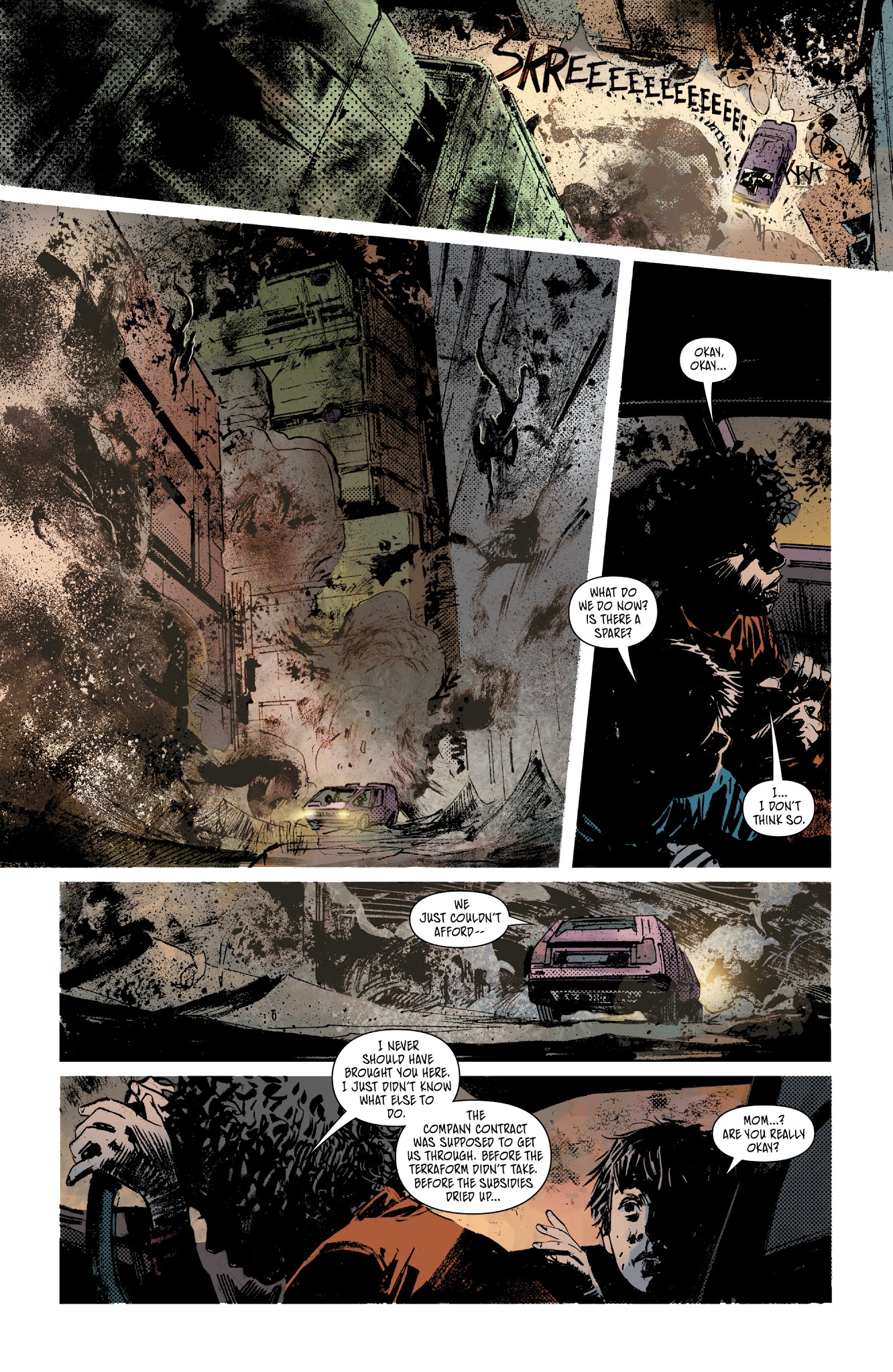 Read online Aliens: Dust To Dust comic -  Issue #1 - 14
