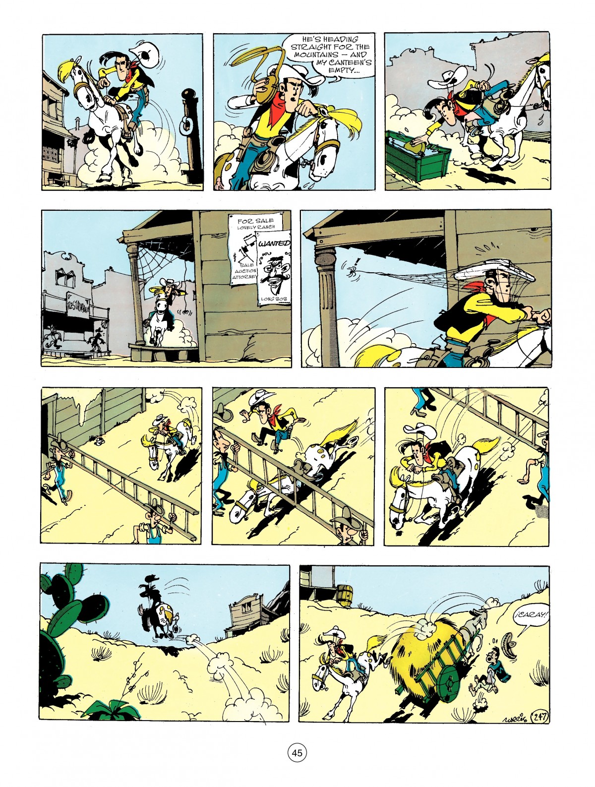 Read online A Lucky Luke Adventure comic -  Issue #44 - 45