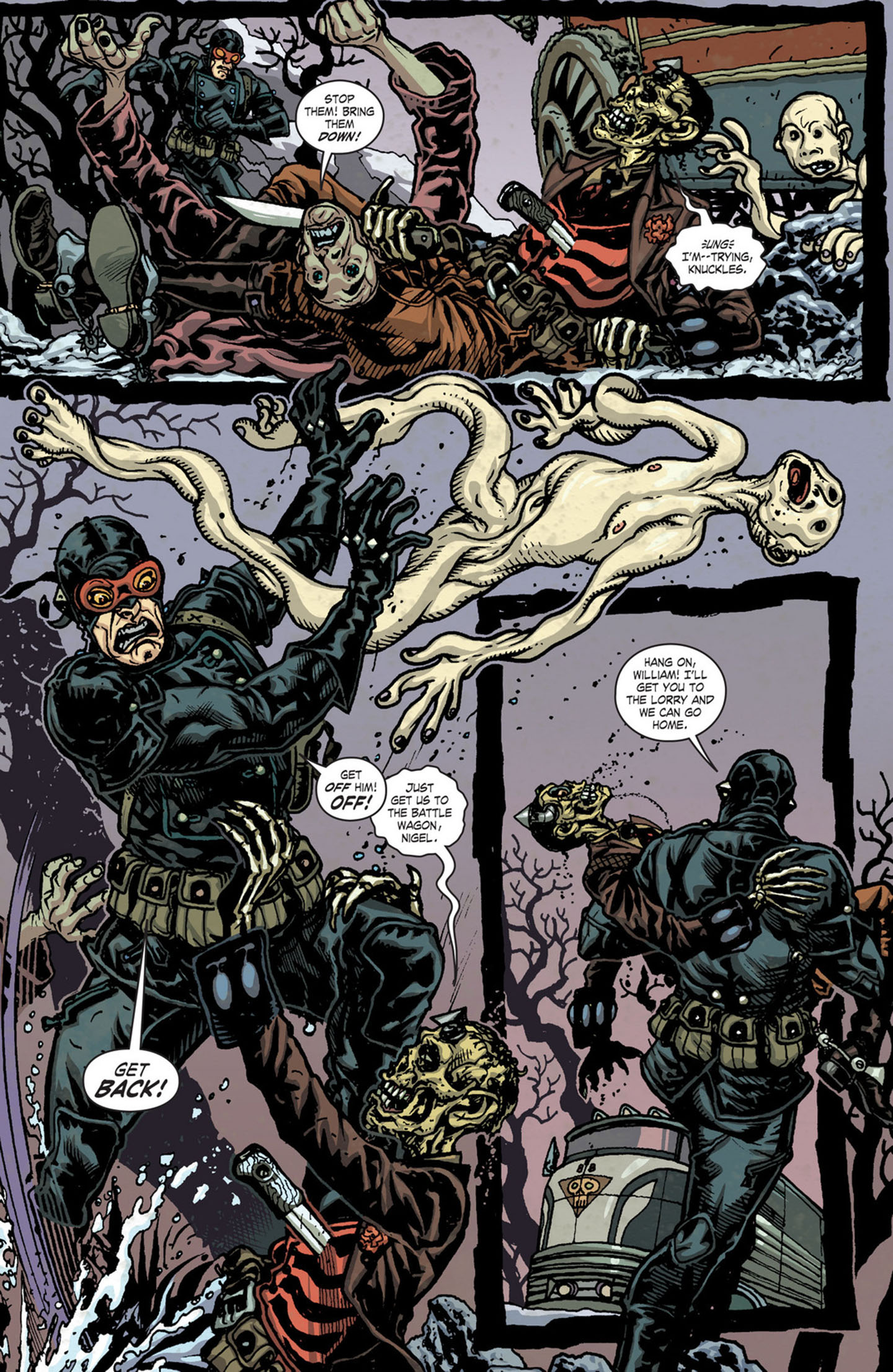 Read online JSA Liberty Files: The Whistling Skull comic -  Issue #5 - 7