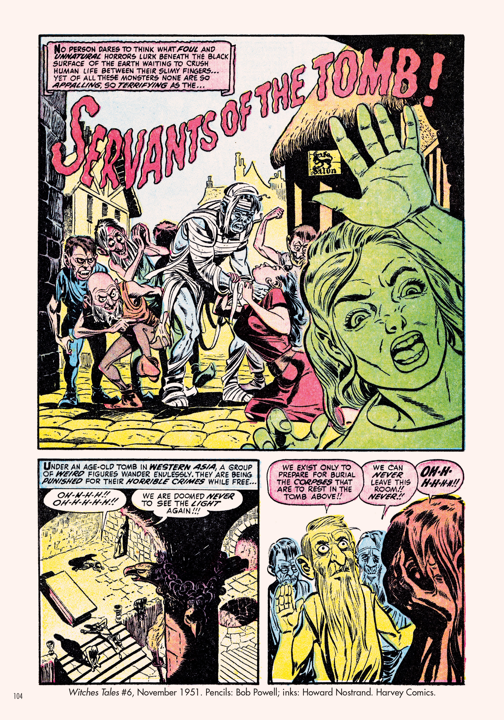 Read online Classic Monsters of Pre-Code Horror Comics: Mummies comic -  Issue # TPB - 104