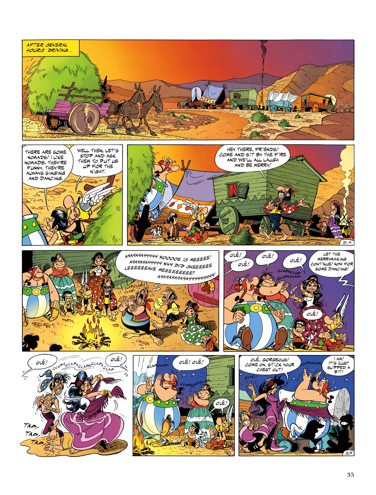 Read online Asterix comic -  Issue #14 - 36