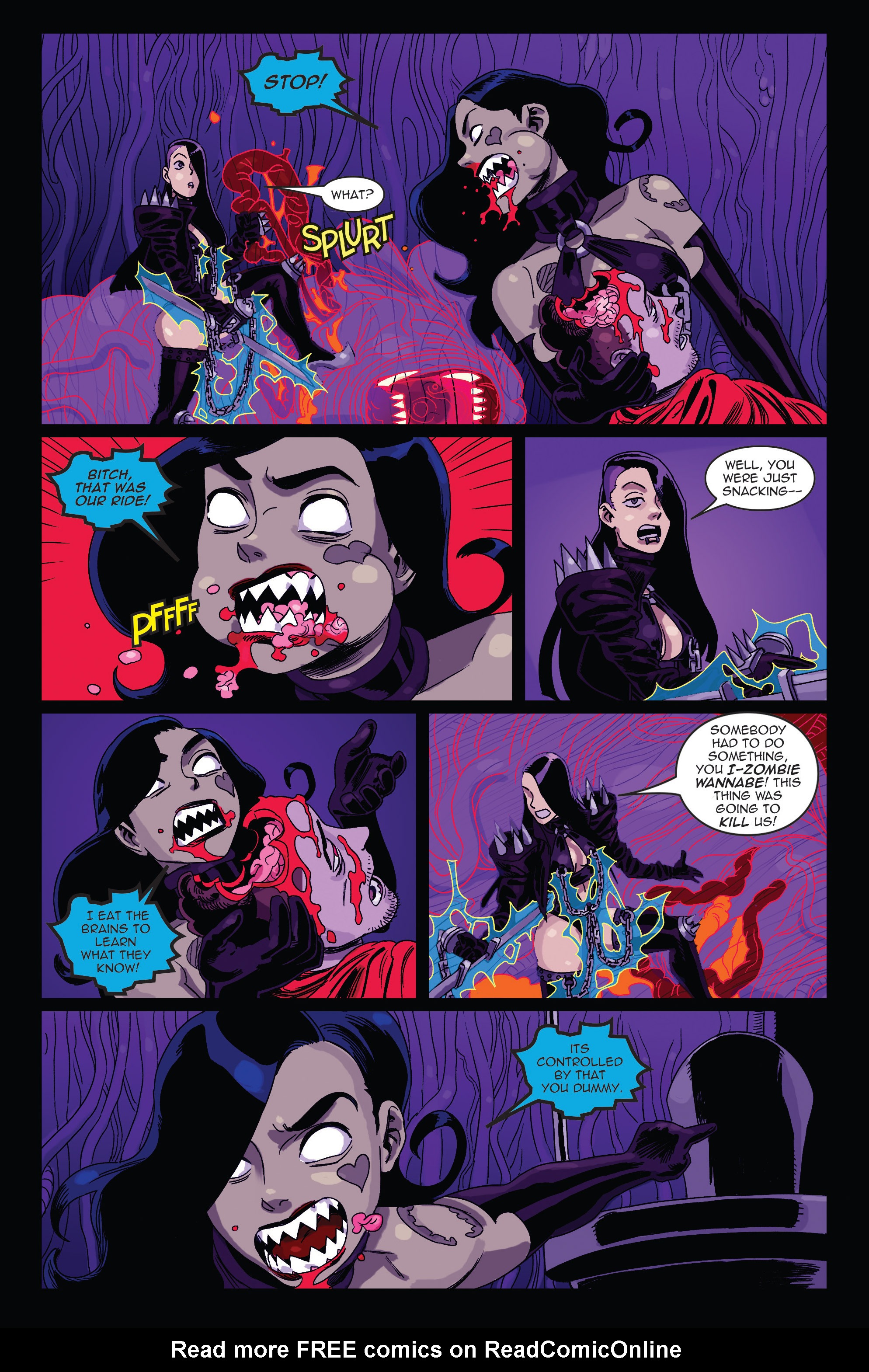 Read online Zombie Tramp vs: Vampblade comic -  Issue #3 - 25