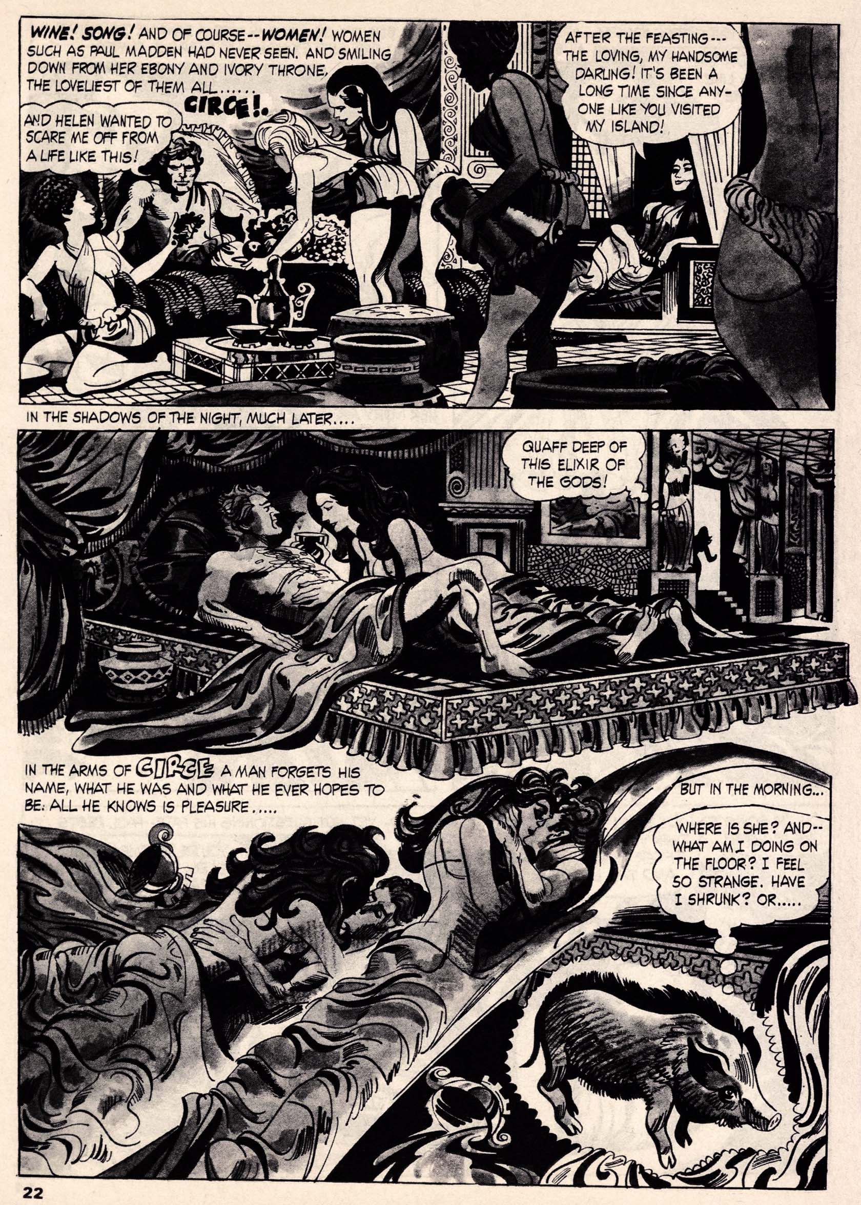 Read online Vampirella (1969) comic -  Issue # Annual 1972 - 22