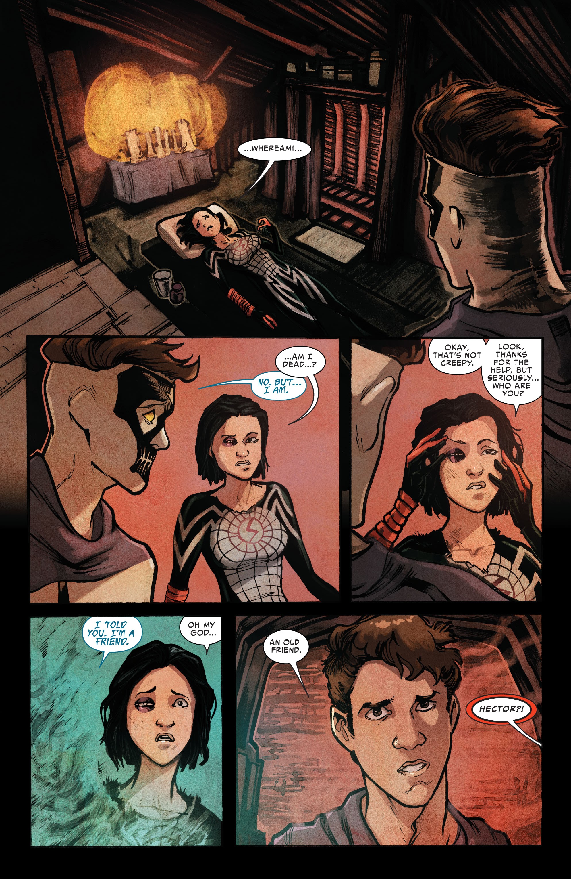Read online Silk: Out of the Spider-Verse comic -  Issue # TPB 3 (Part 1) - 44
