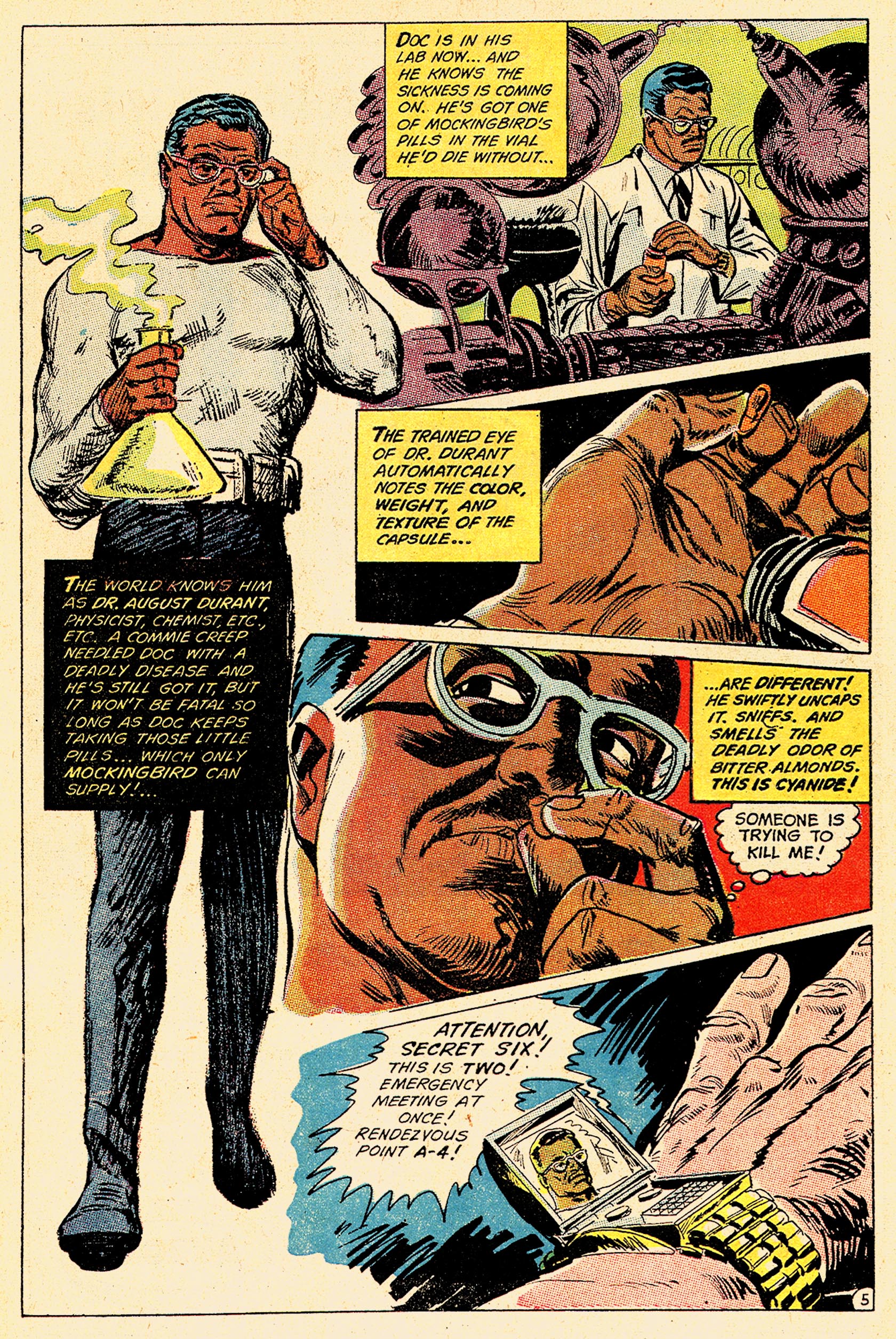 Read online Secret Six (1968) comic -  Issue #3 - 8