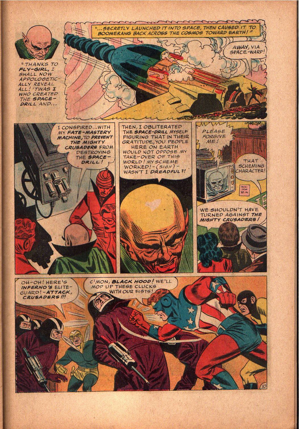 Read online The Mighty Crusaders (1965) comic -  Issue #2 - 19
