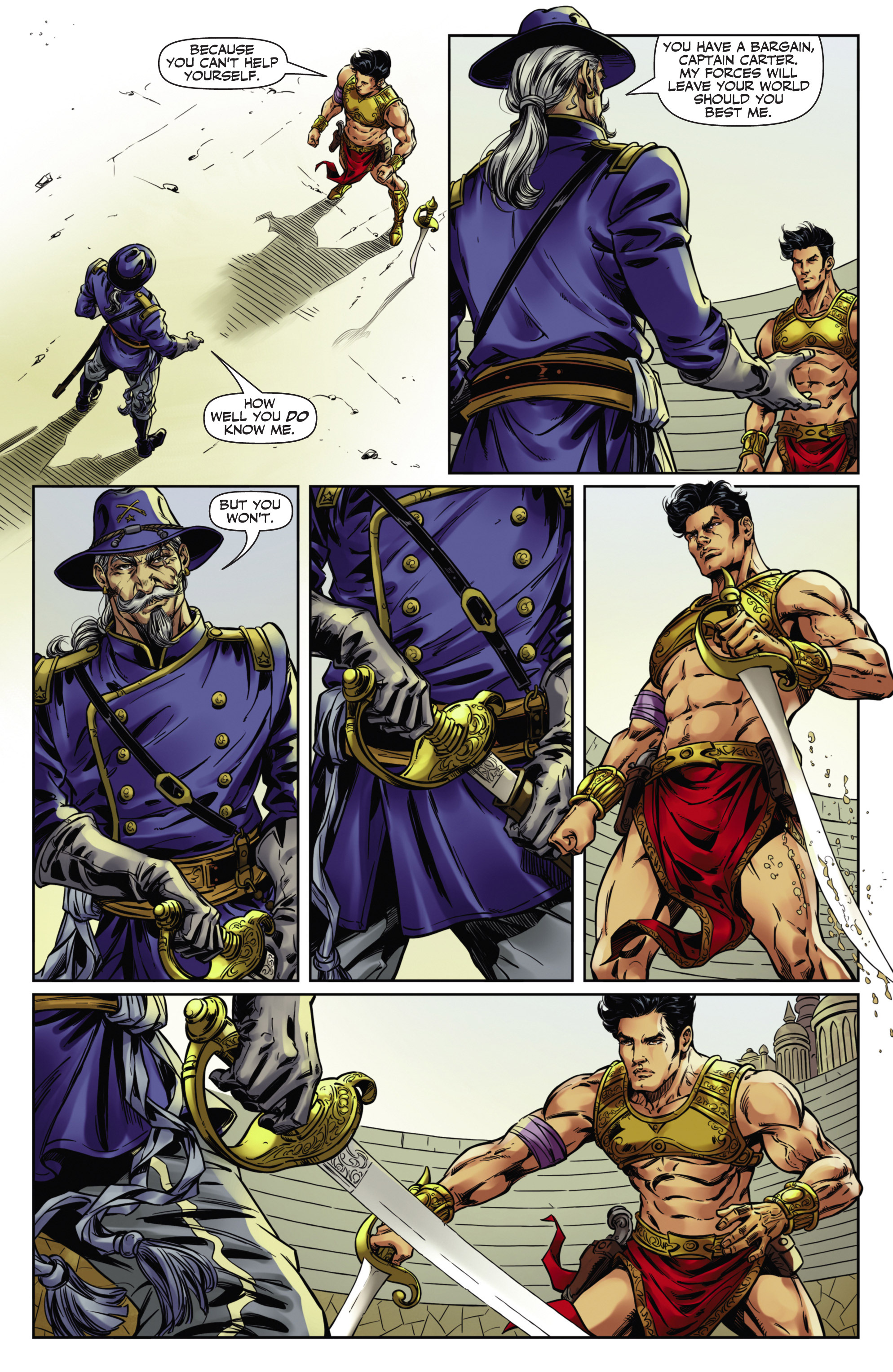 Read online John Carter, Warlord of Mars (2014) comic -  Issue #5 - 23