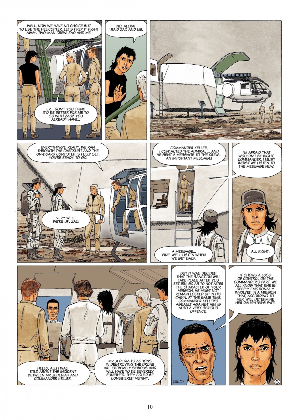 Read online Antares comic -  Issue #5 - 10