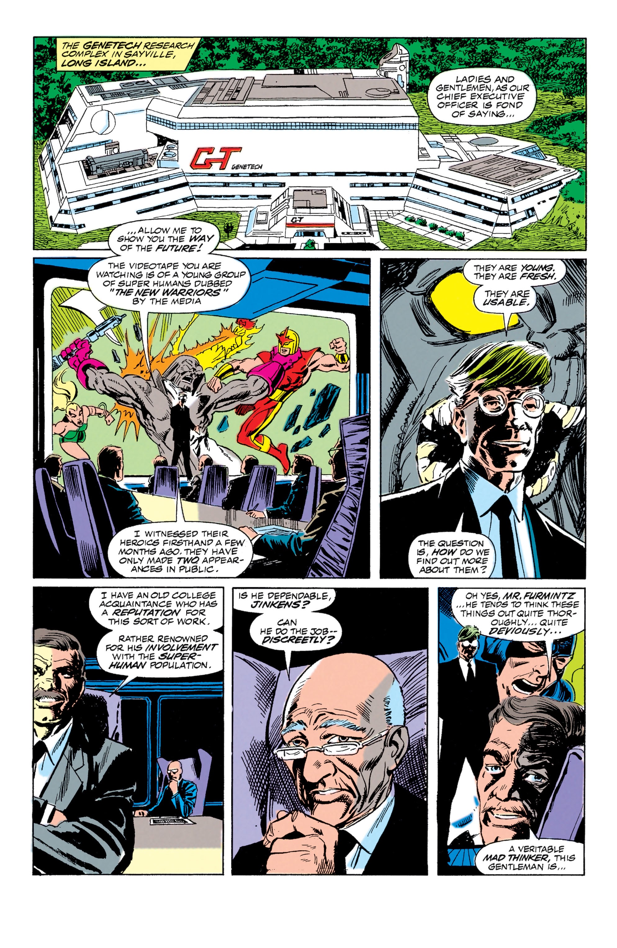 Read online The New Warriors comic -  Issue #2 - 13