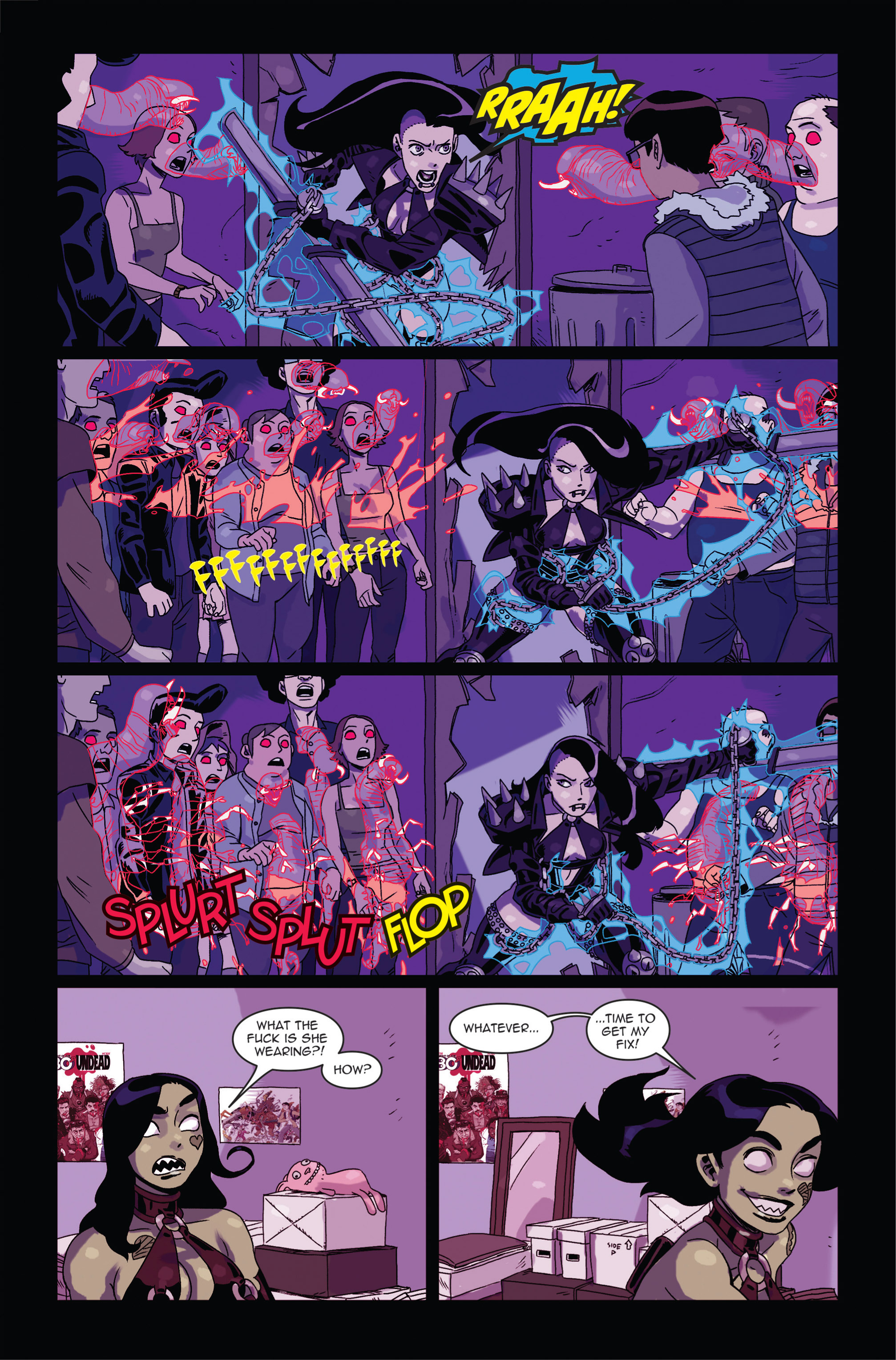 Read online Zombie Tramp vs: Vampblade comic -  Issue #2 - 19