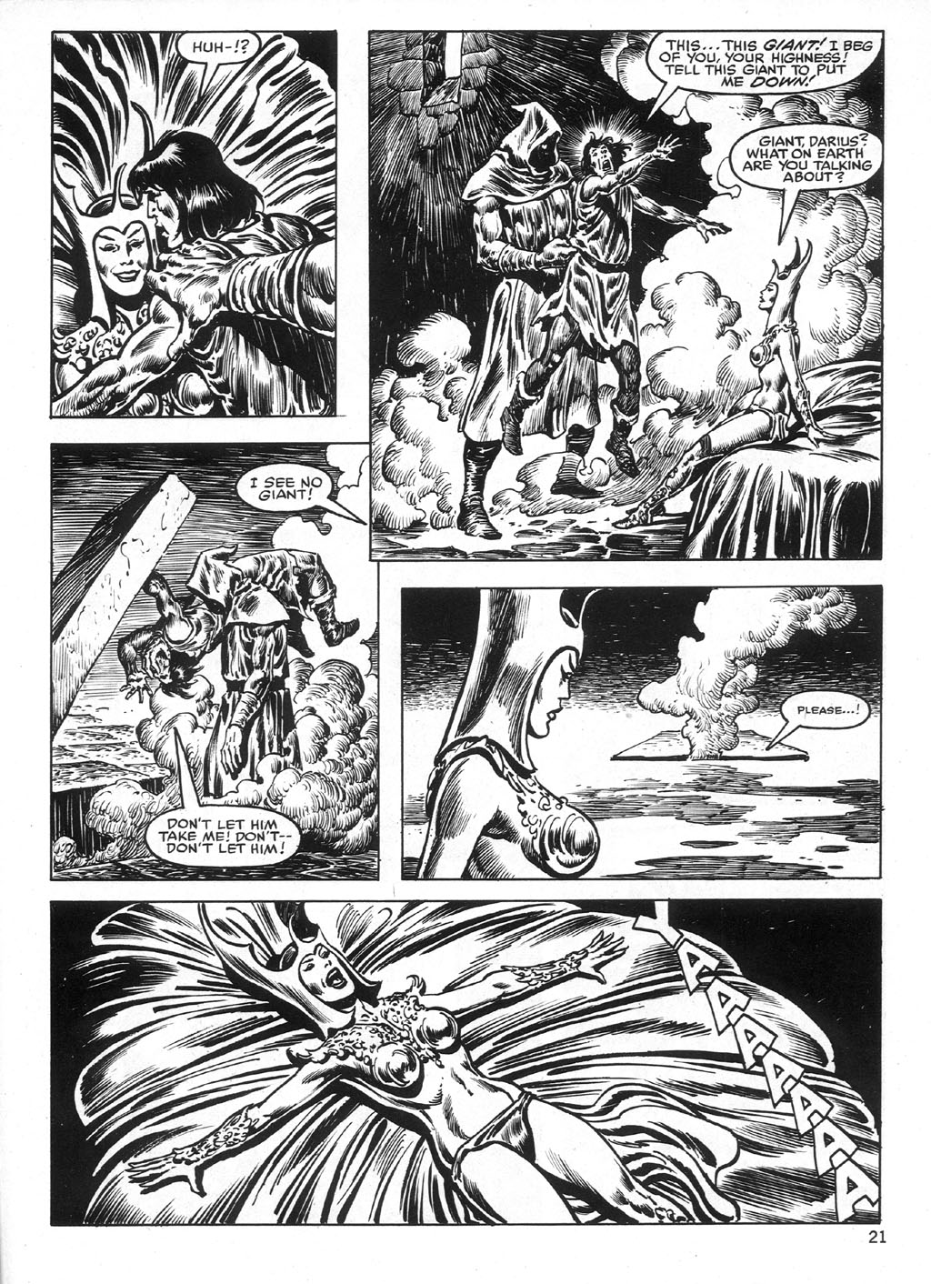 Read online The Savage Sword Of Conan comic -  Issue #99 - 20