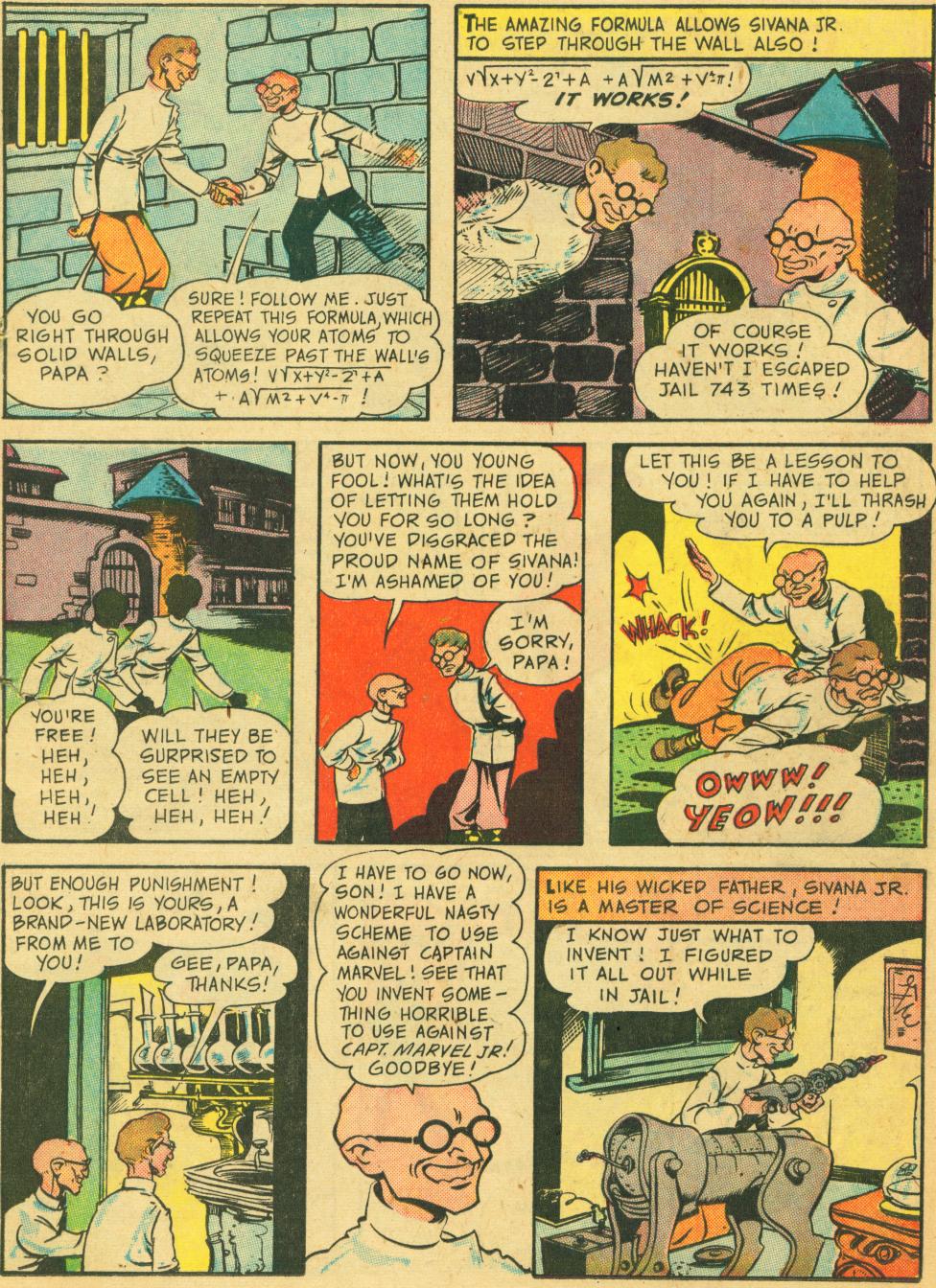 Read online Captain Marvel, Jr. comic -  Issue #42i - 16