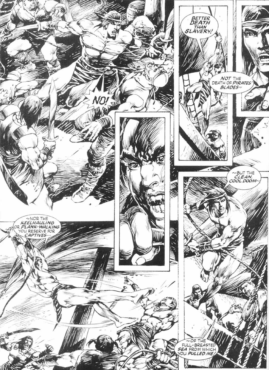 Read online The Savage Sword Of Conan comic -  Issue #229 - 61