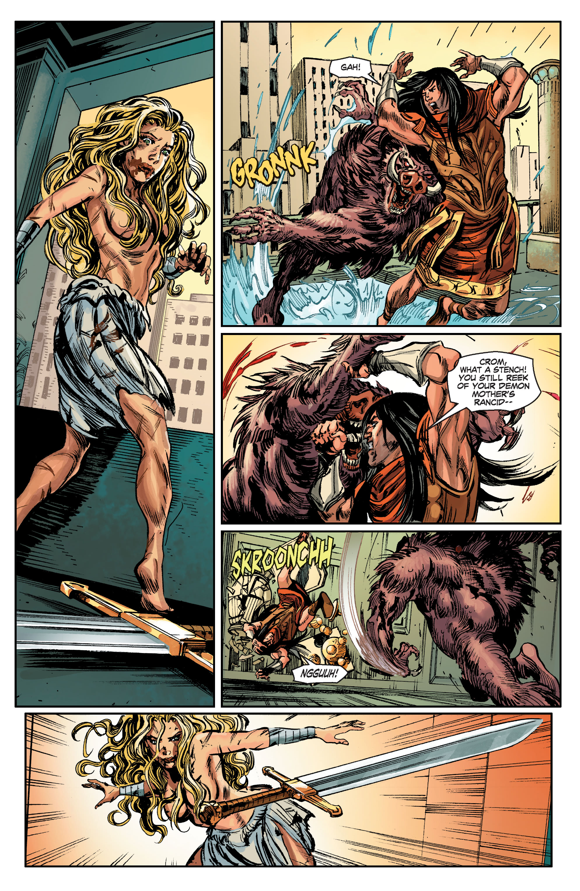 Read online Conan Chronicles Epic Collection comic -  Issue # TPB Shadows Over Kush (Part 2) - 22