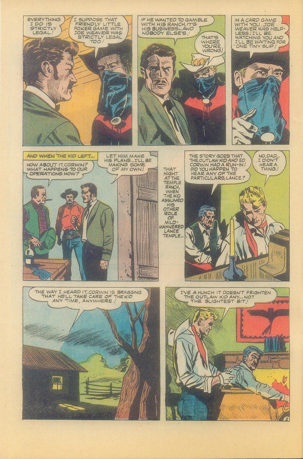 Read online The Outlaw Kid (1970) comic -  Issue #4 - 4