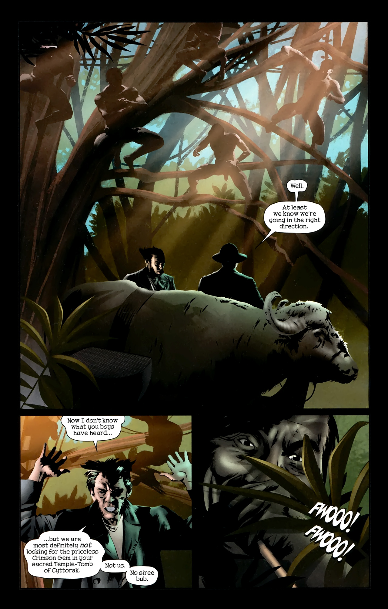 Read online X-Men Noir: Mark of Cain comic -  Issue #1 - 8