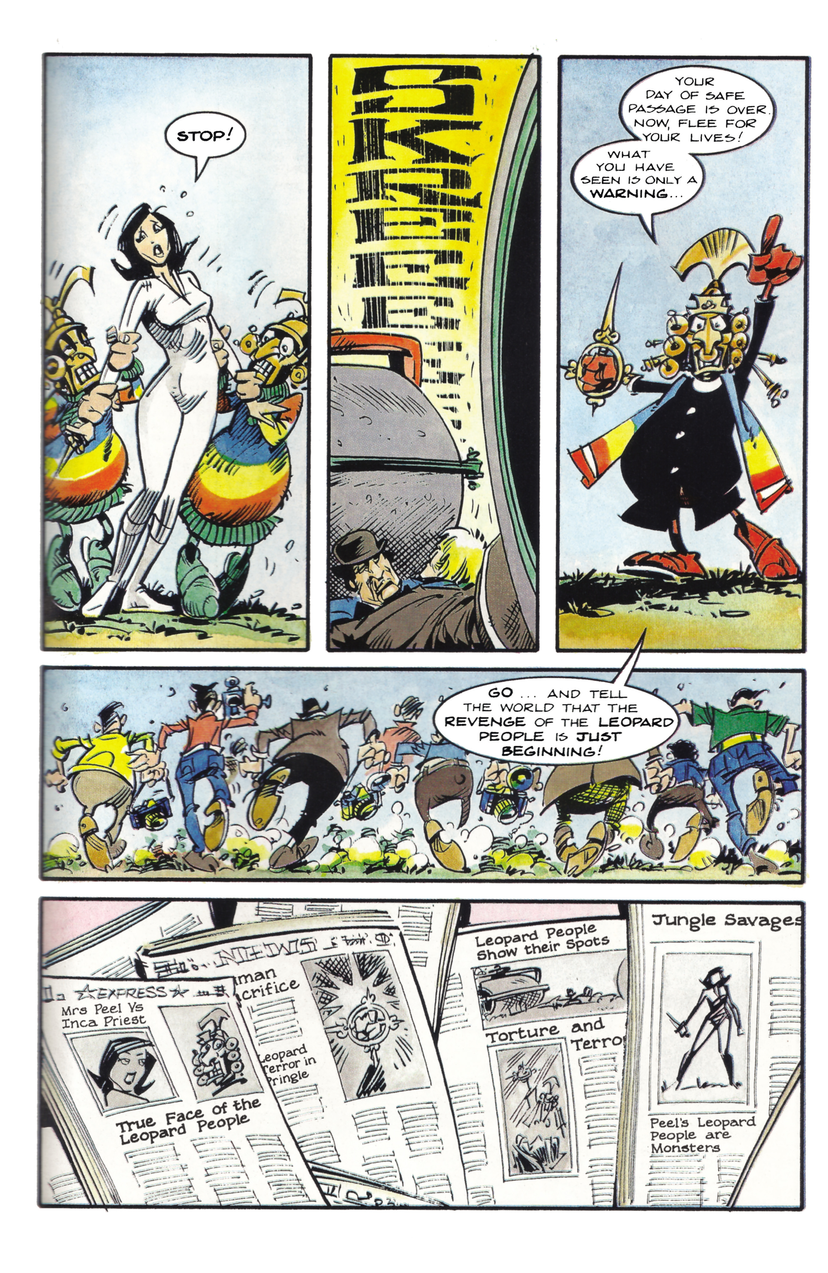 Read online Steed & Mrs. Peel: Golden Game comic -  Issue # Full - 140