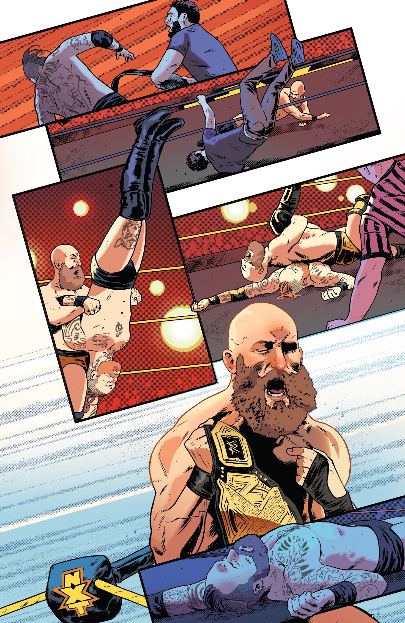 Read online WWE: NXT Takeover - Redemption comic -  Issue # Full - 20