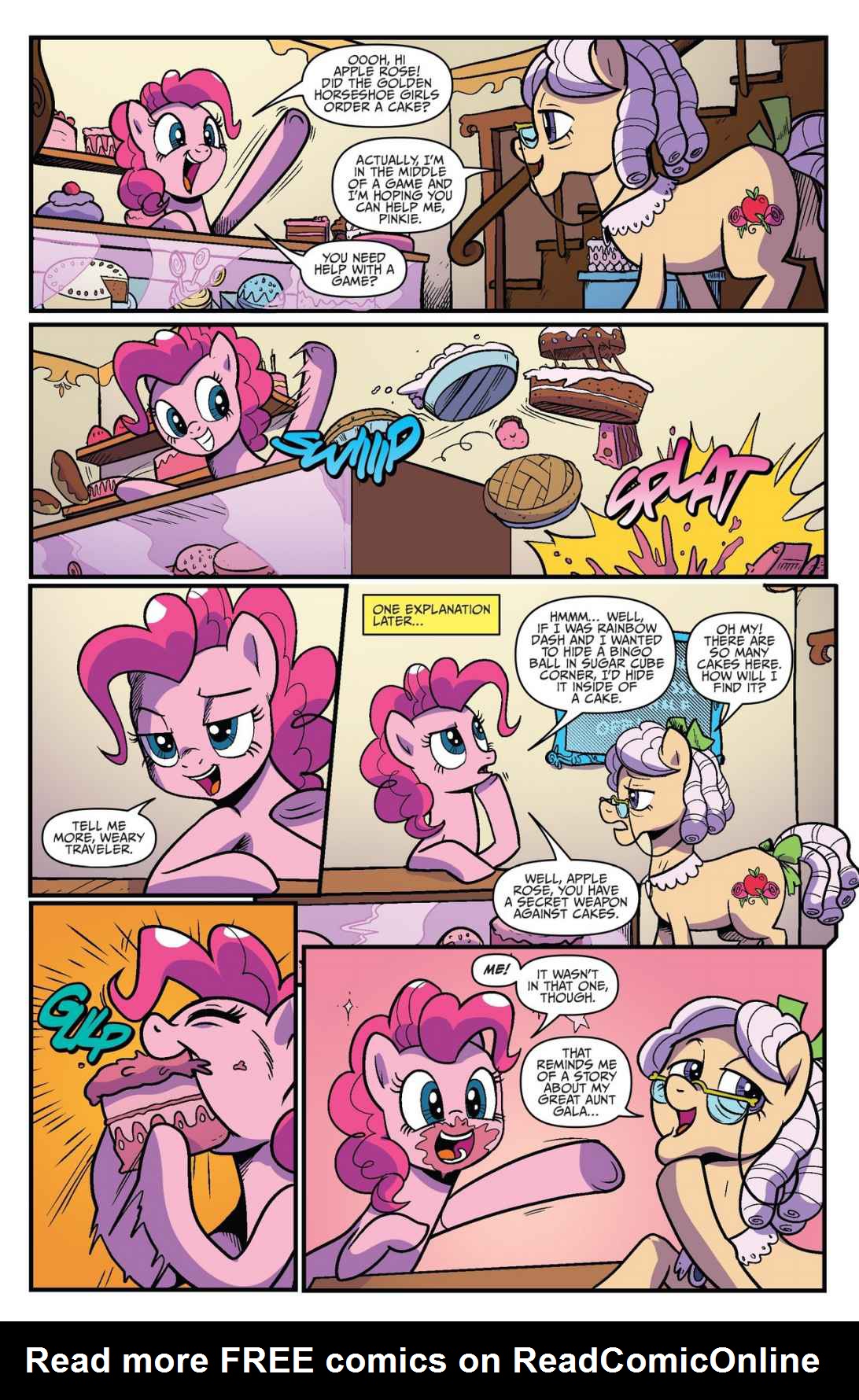 Read online My Little Pony: Friendship is Magic comic -  Issue #70 - 13