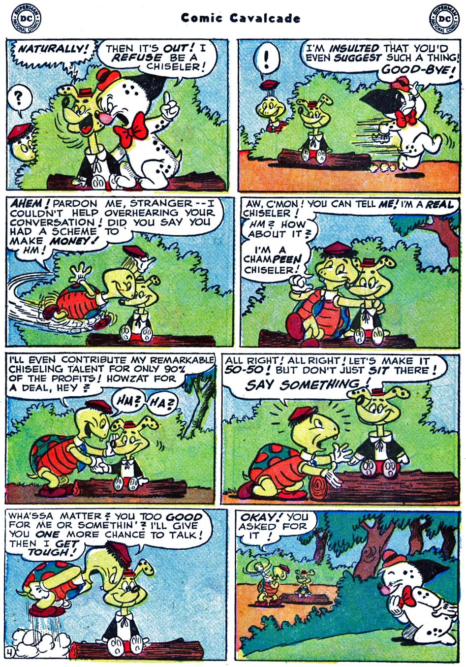 Read online Comic Cavalcade comic -  Issue #51 - 38