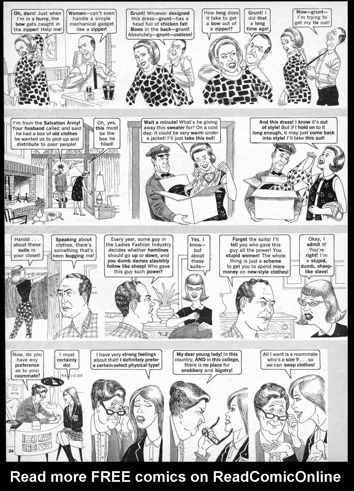 Read online MAD comic -  Issue #117 - 36