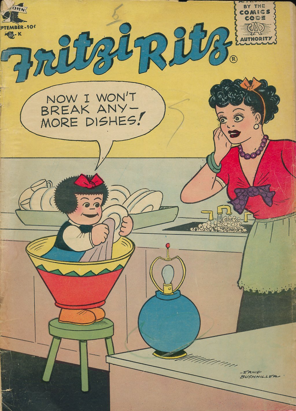 Read online Fritzi Ritz (1953) comic -  Issue #46 - 1