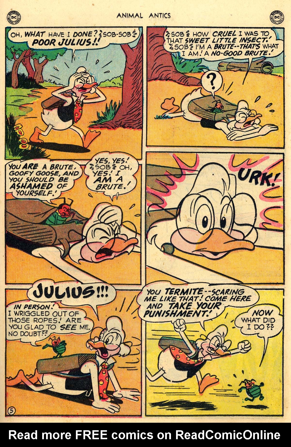 Read online Animal Antics comic -  Issue #24 - 29