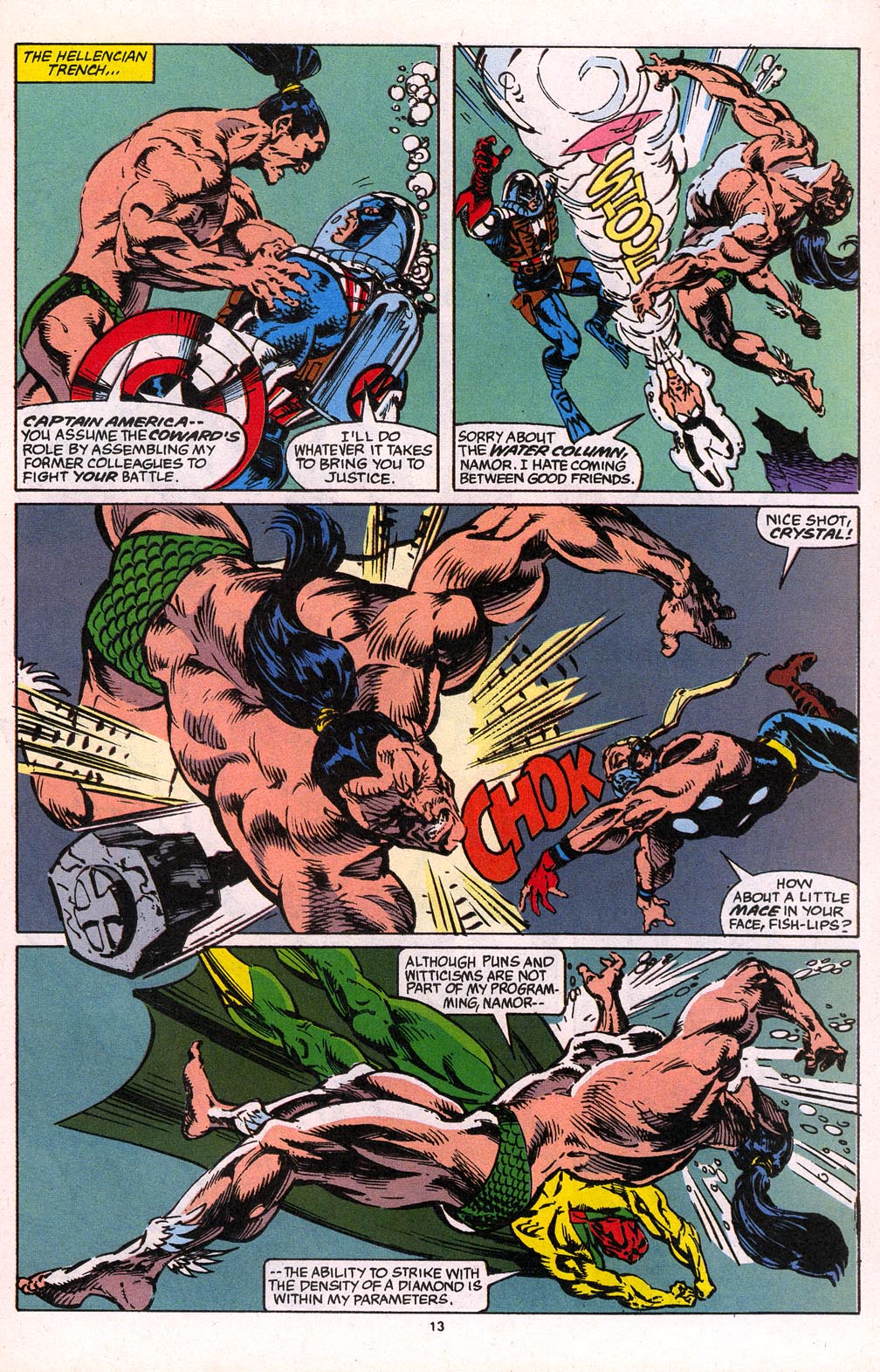 Read online Namor, The Sub-Mariner comic -  Issue #58 - 9