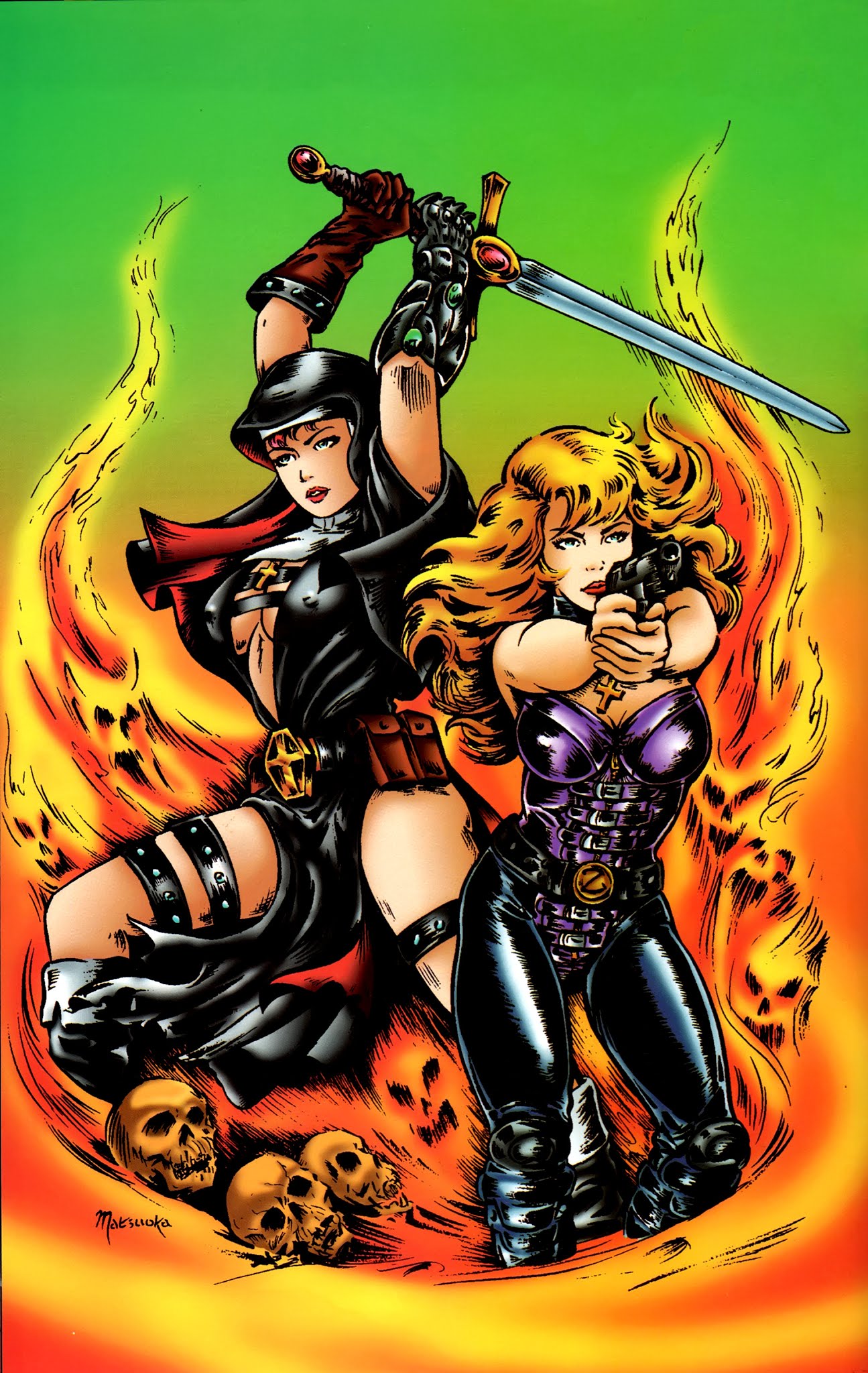 Read online Warrior Nun Areala: Portraits comic -  Issue # Full - 16