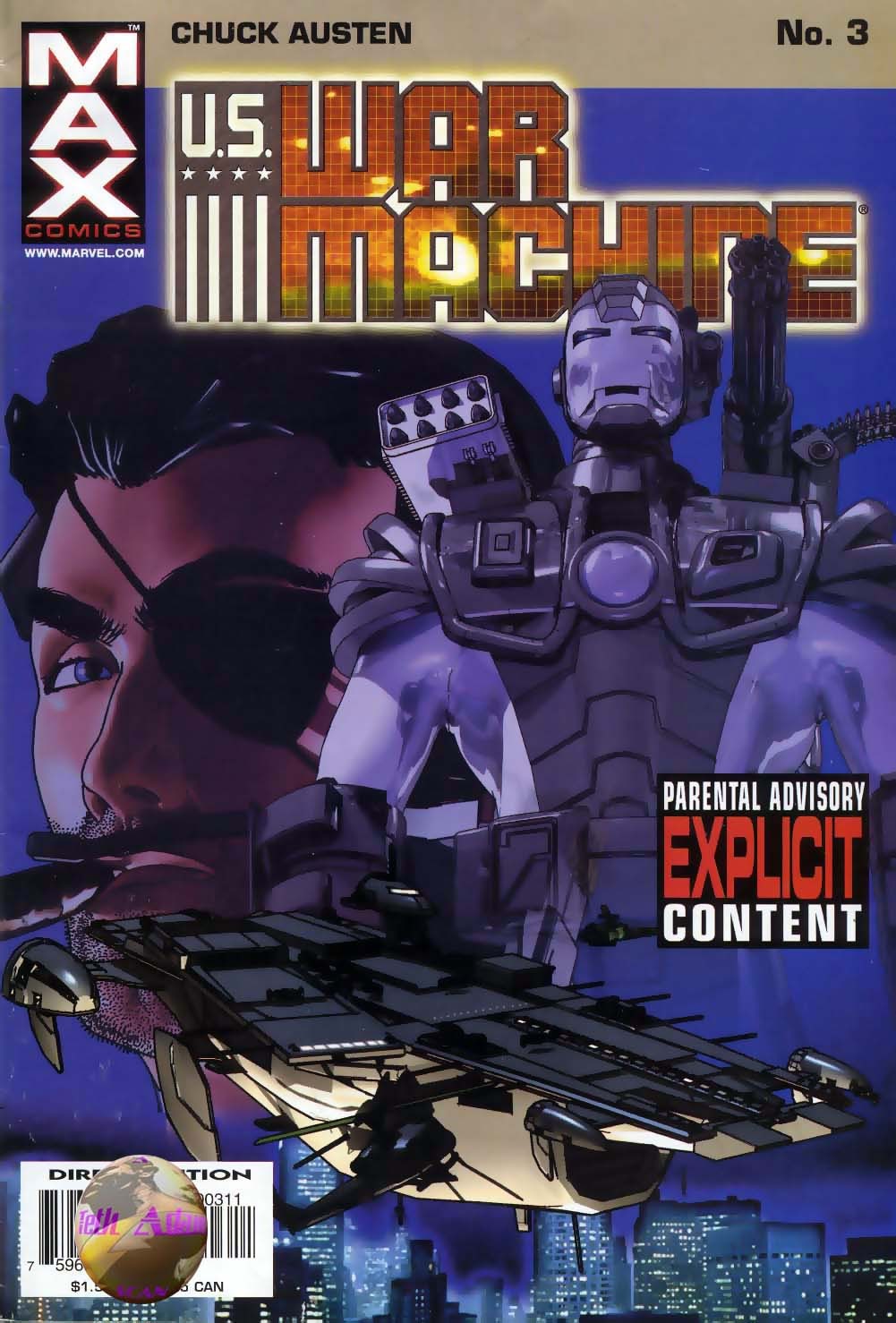 Read online U.S. War Machine comic -  Issue #3 - 1