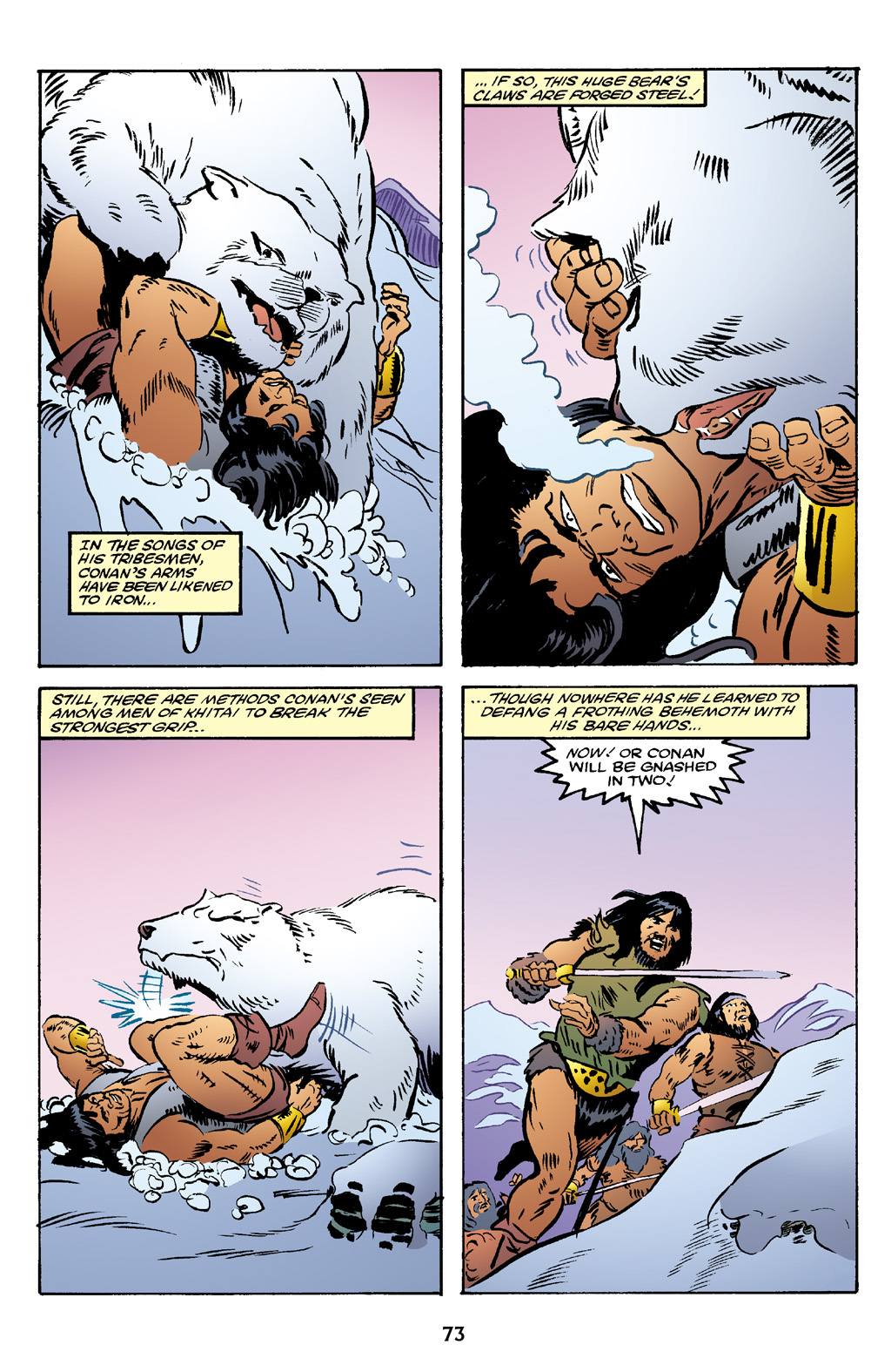 Read online The Chronicles of Conan comic -  Issue # TPB 19 (Part 1) - 74