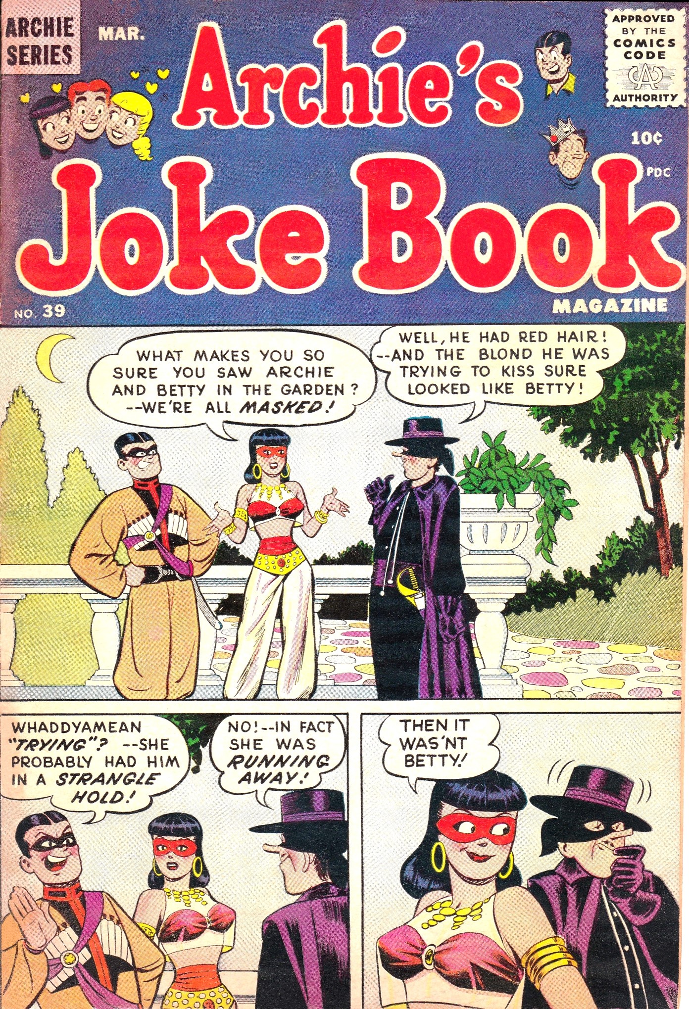 Read online Archie's Joke Book Magazine comic -  Issue #39 - 1