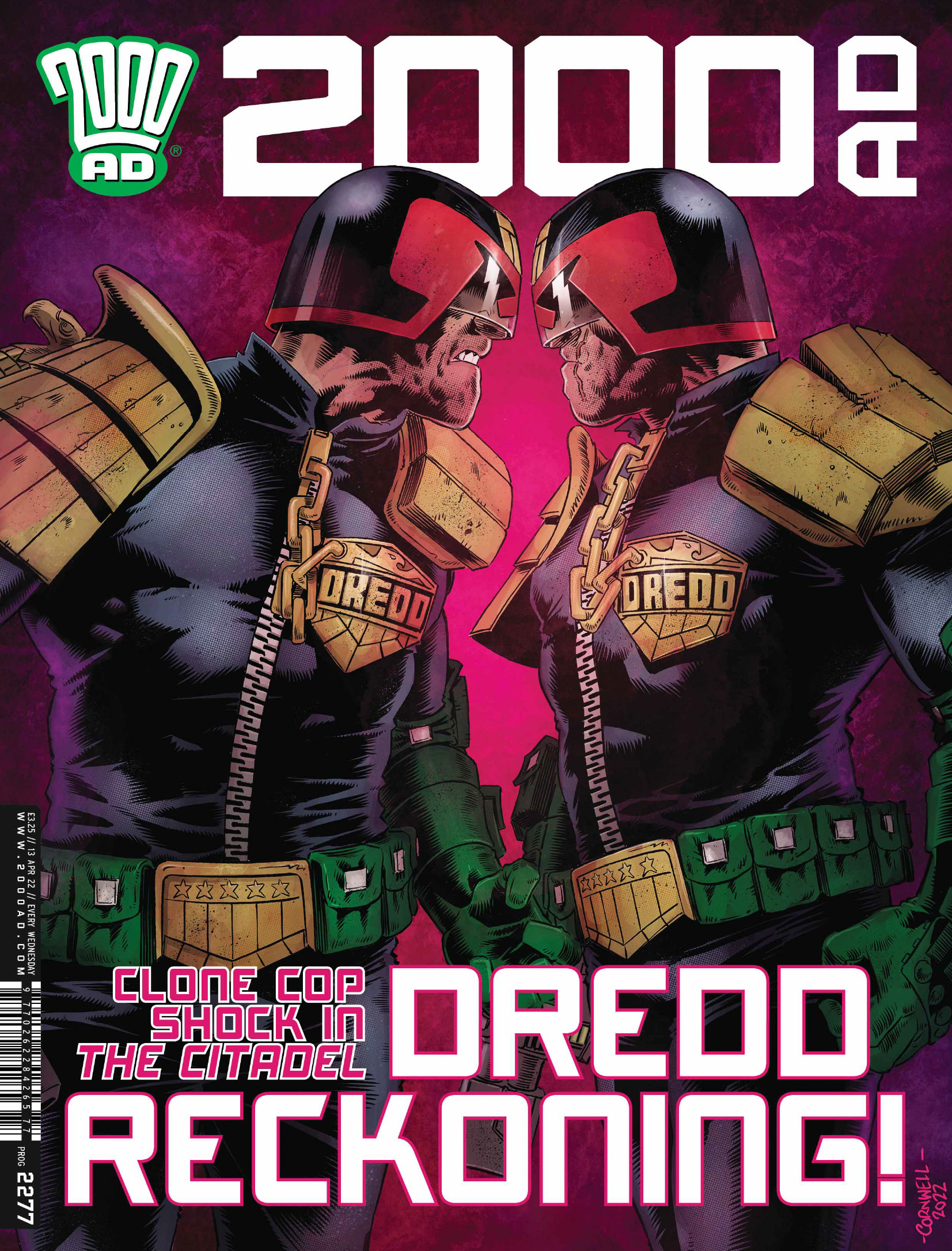 Read online 2000 AD comic -  Issue #2277 - 1