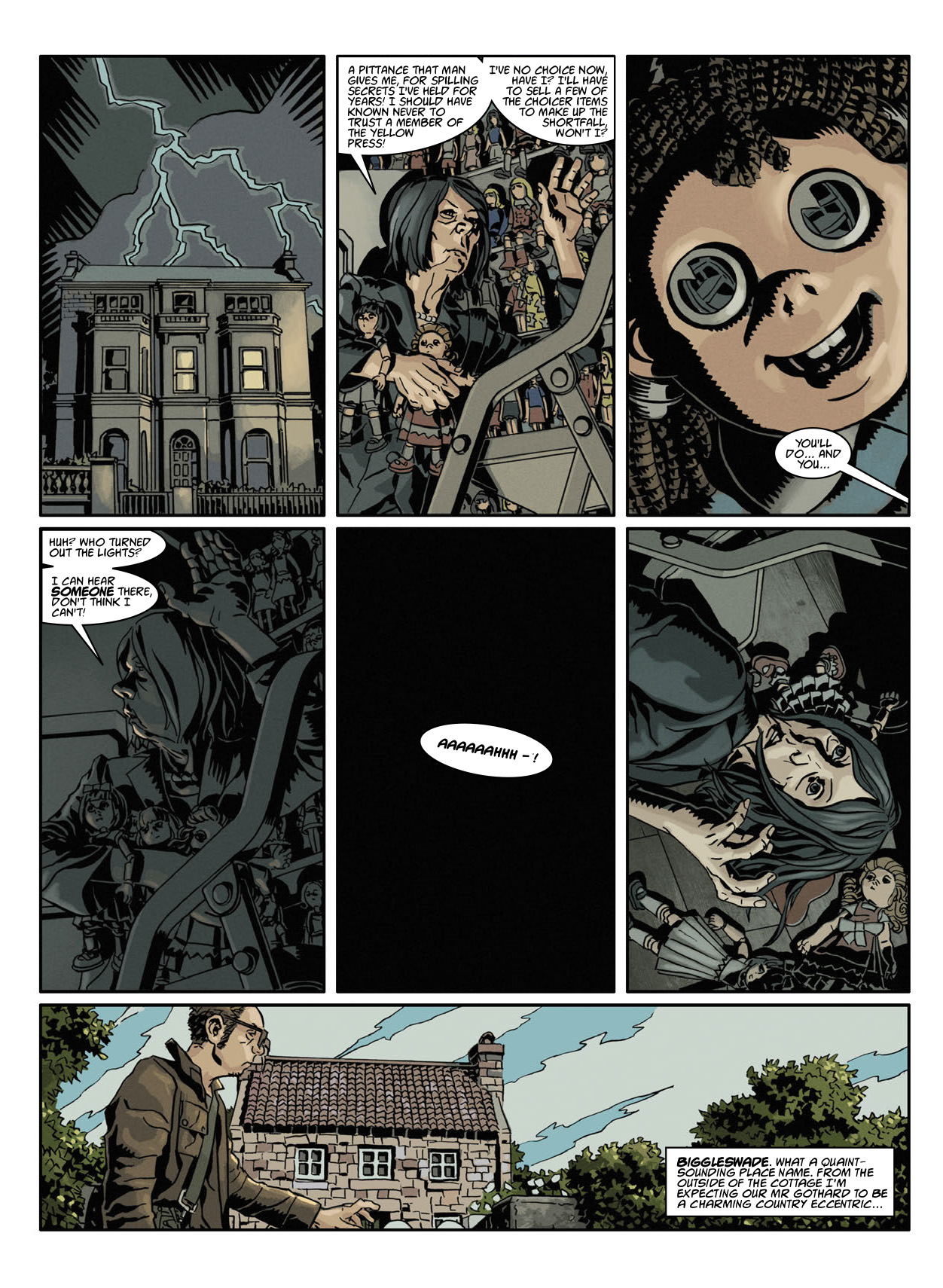 Read online Tharg's Creepy Chronicles comic -  Issue # TPB - 139