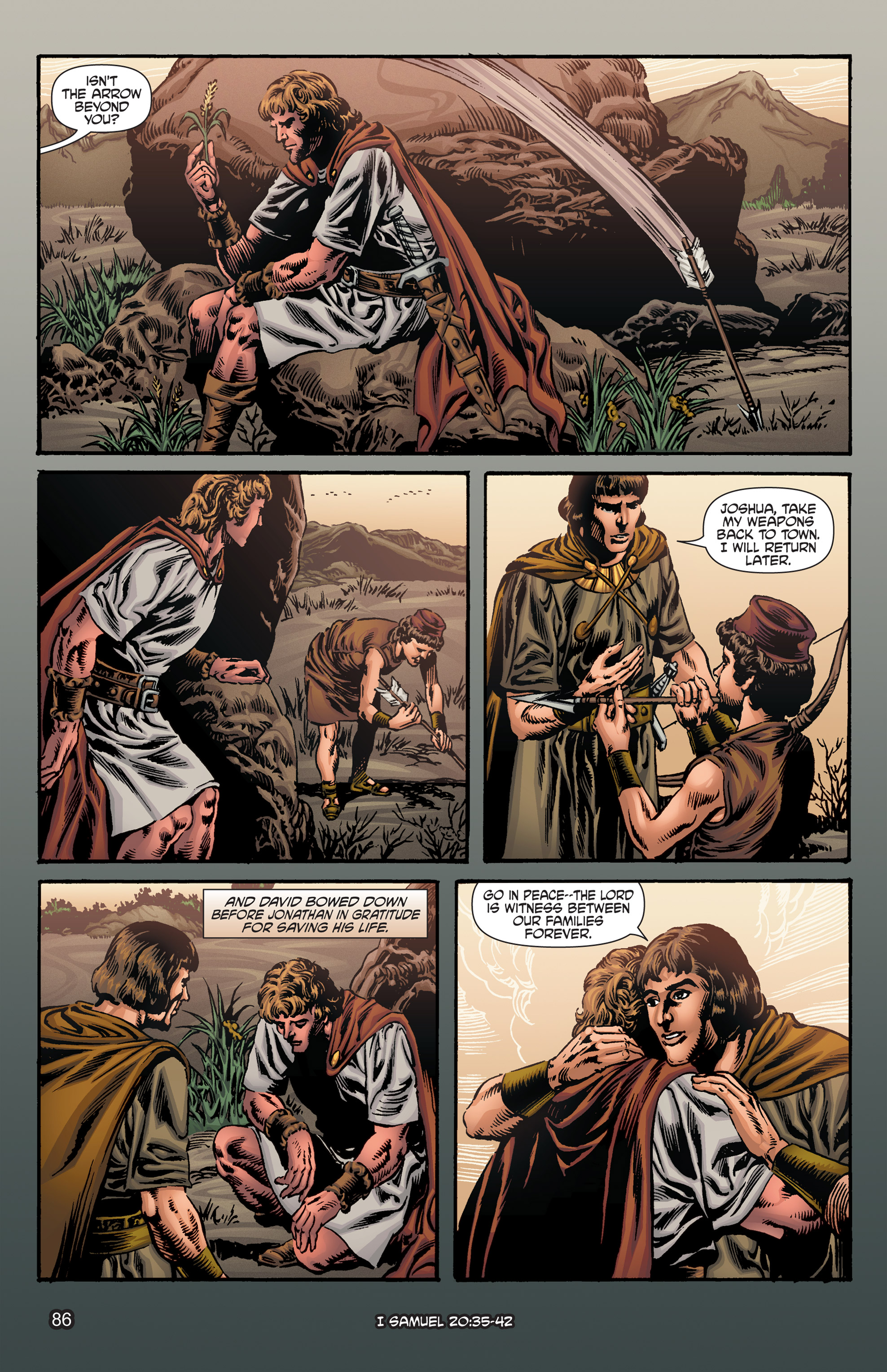 Read online The Kingstone Bible comic -  Issue #5 - 90