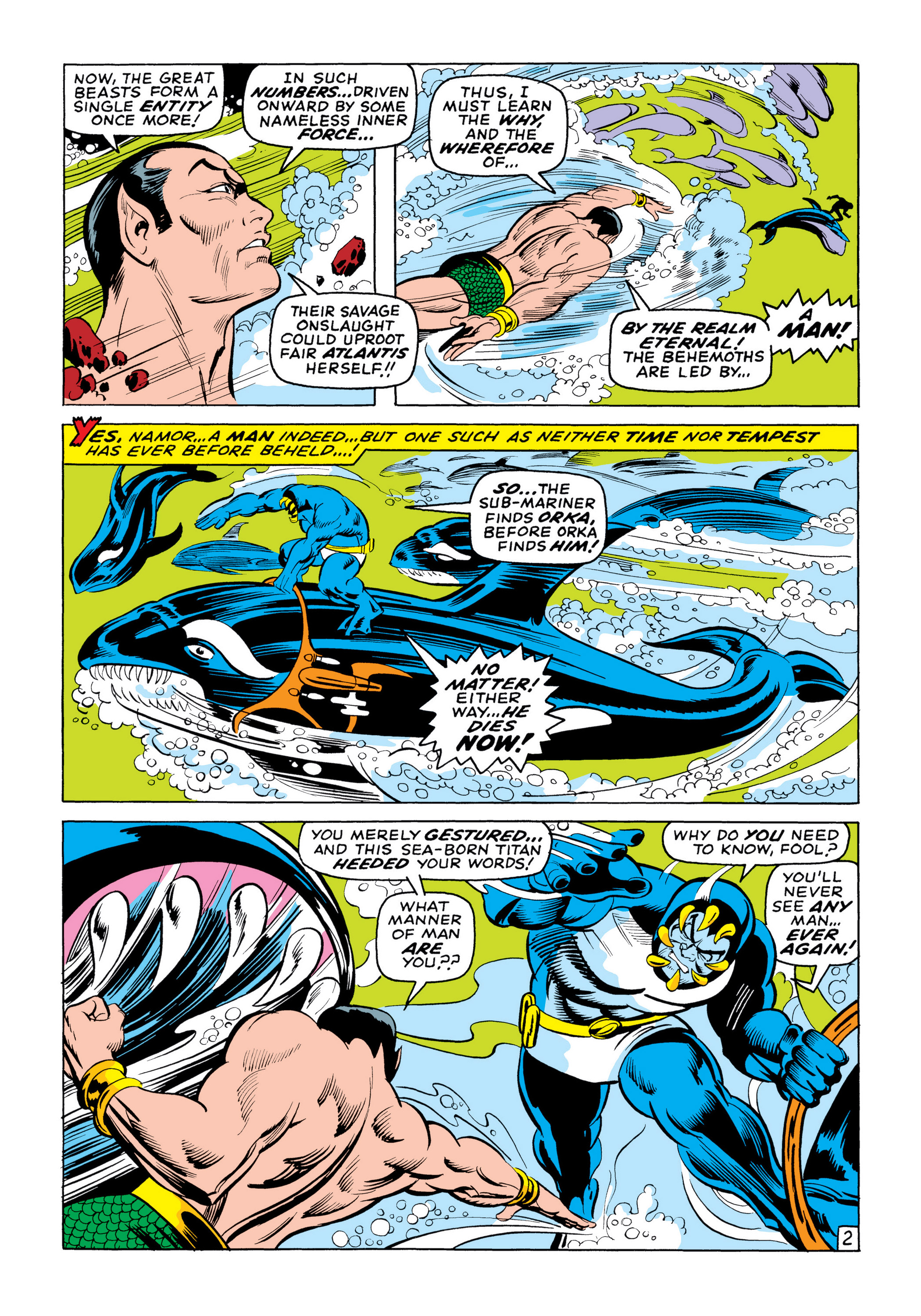 Read online Marvel Masterworks: The Sub-Mariner comic -  Issue # TPB 4 (Part 2) - 100
