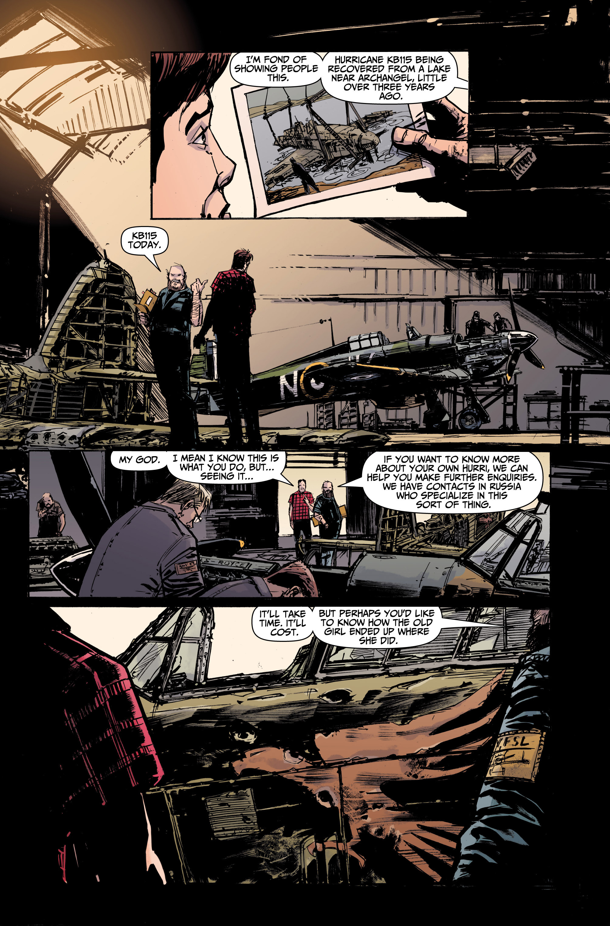 Read online Johnny Red comic -  Issue #1 - 7
