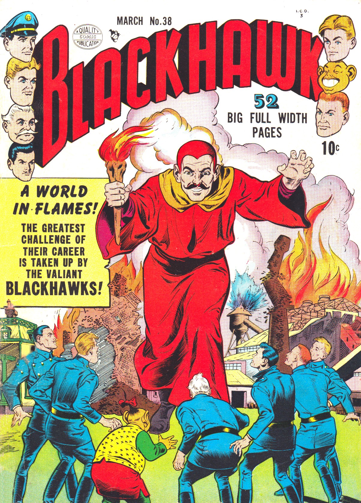 Read online Blackhawk (1957) comic -  Issue #38 - 1