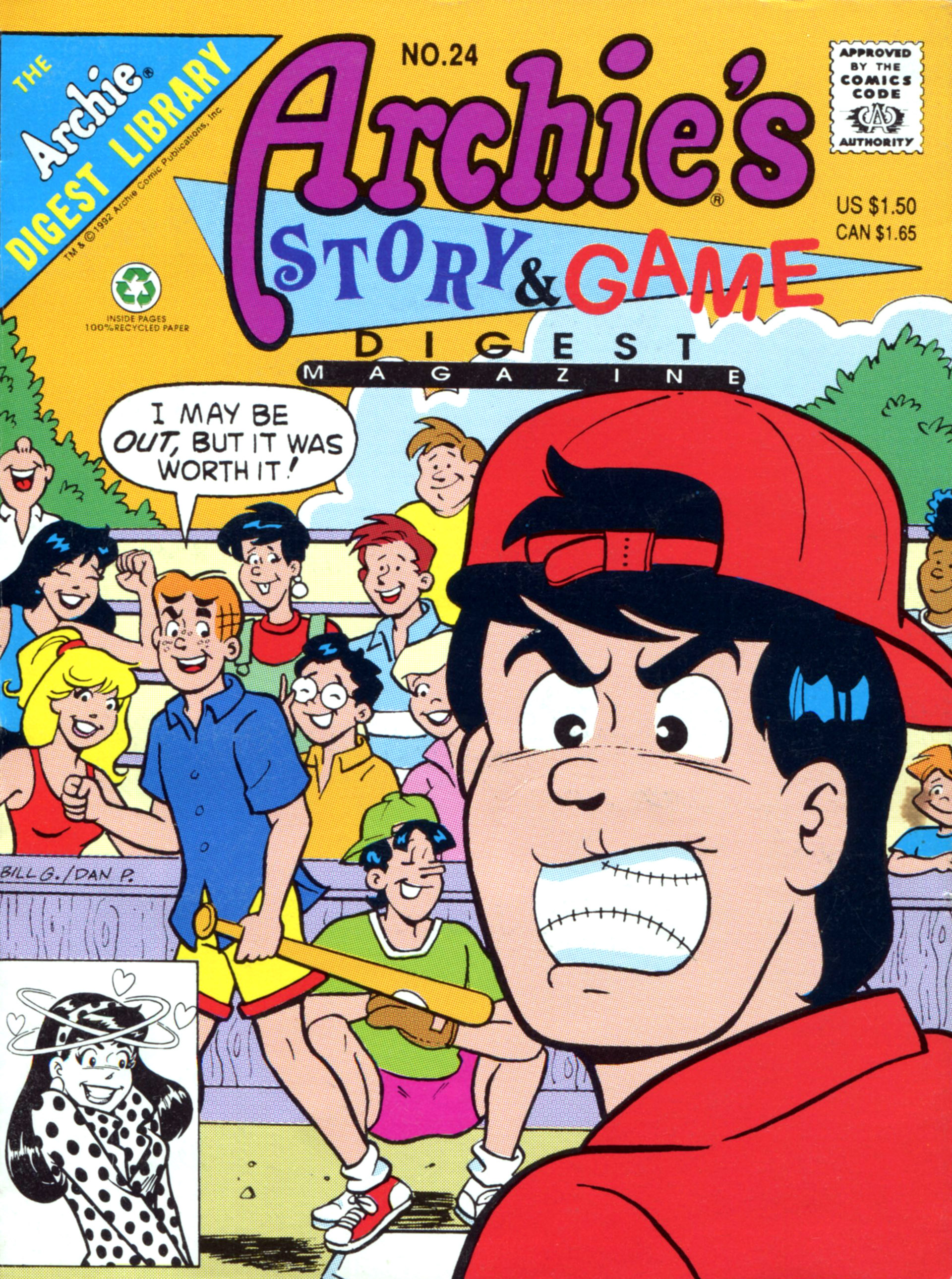 Read online Archie's Story & Game Digest Magazine comic -  Issue #24 - 1