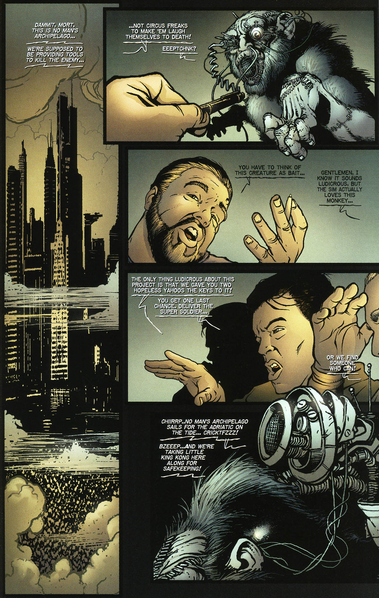 Read online Cy-Gor comic -  Issue #6 - 9