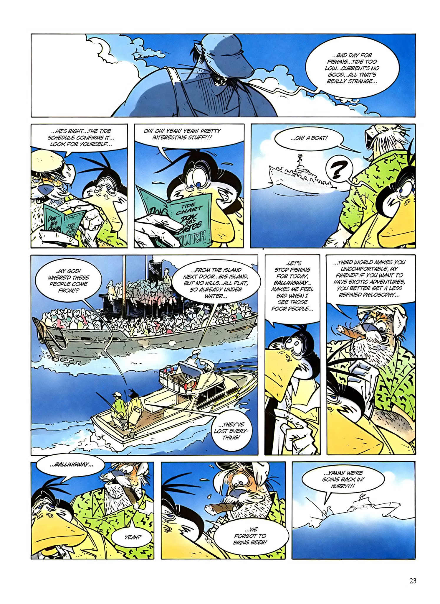 Read online Une enquête de l'inspecteur Canardo comic -  Issue #7 - 24