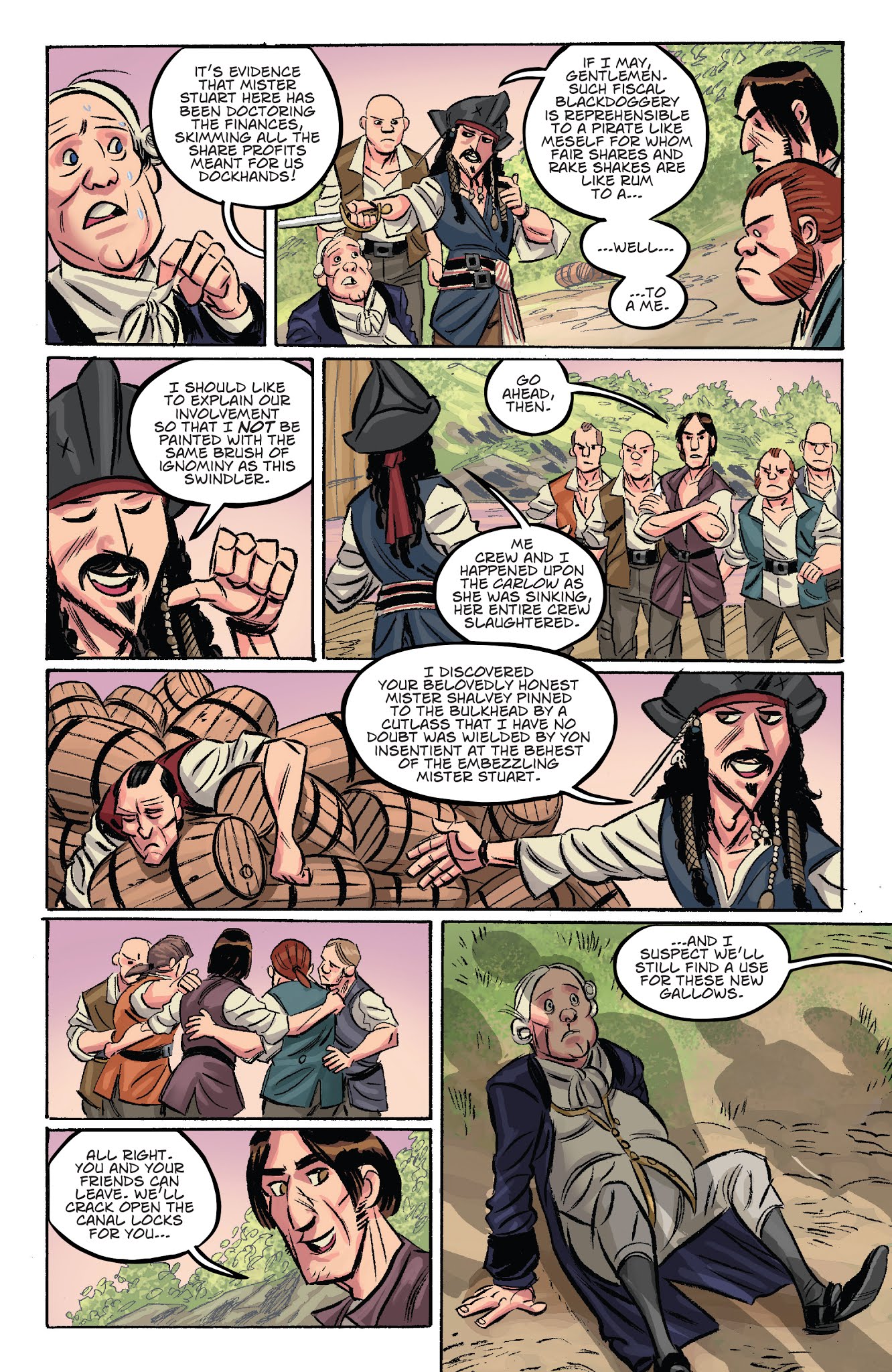 Read online Disney Pirates of the Caribbean comic -  Issue #3 - 23