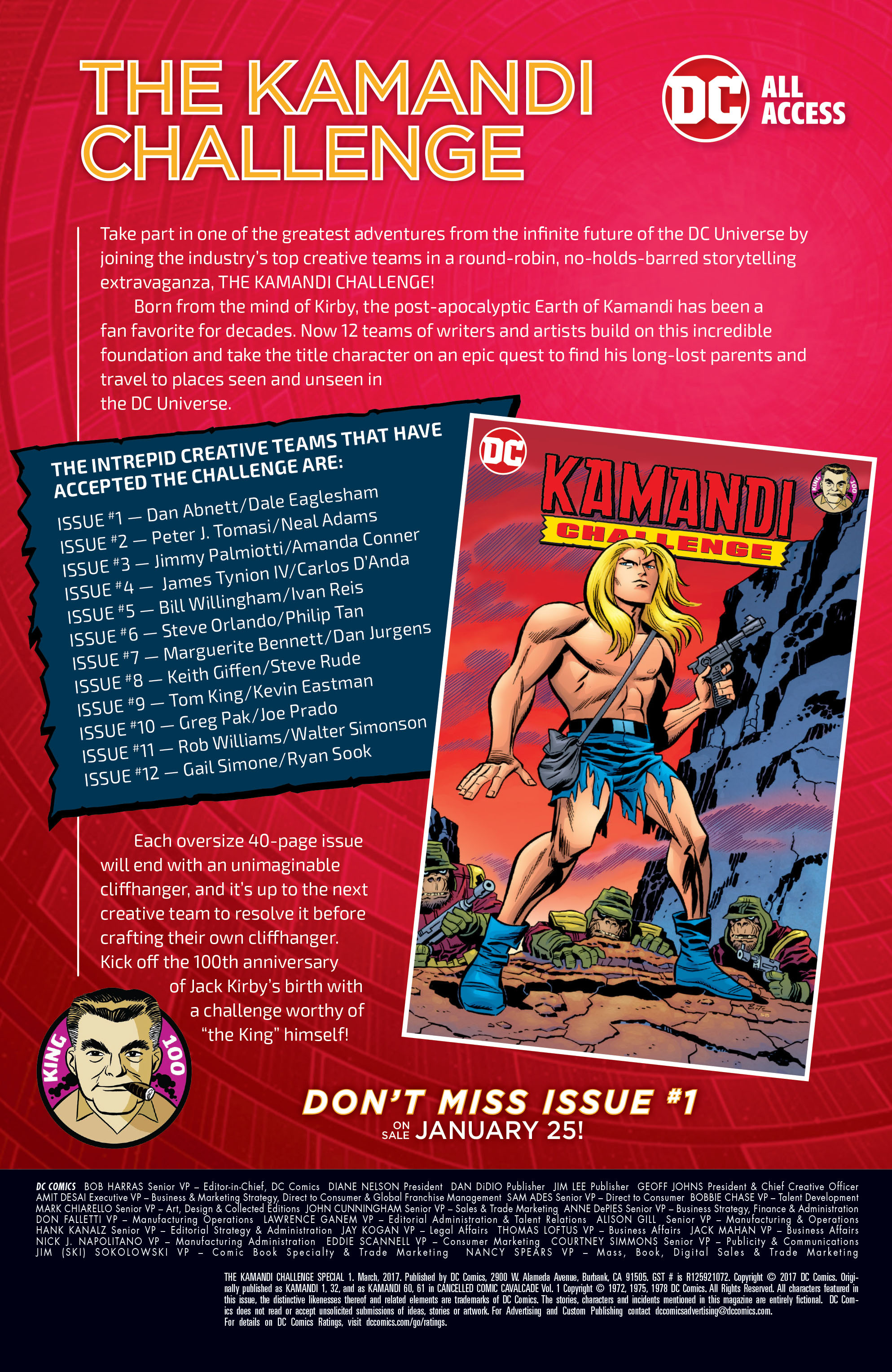 Read online The Kamandi Challenge comic -  Issue # _Special - 91