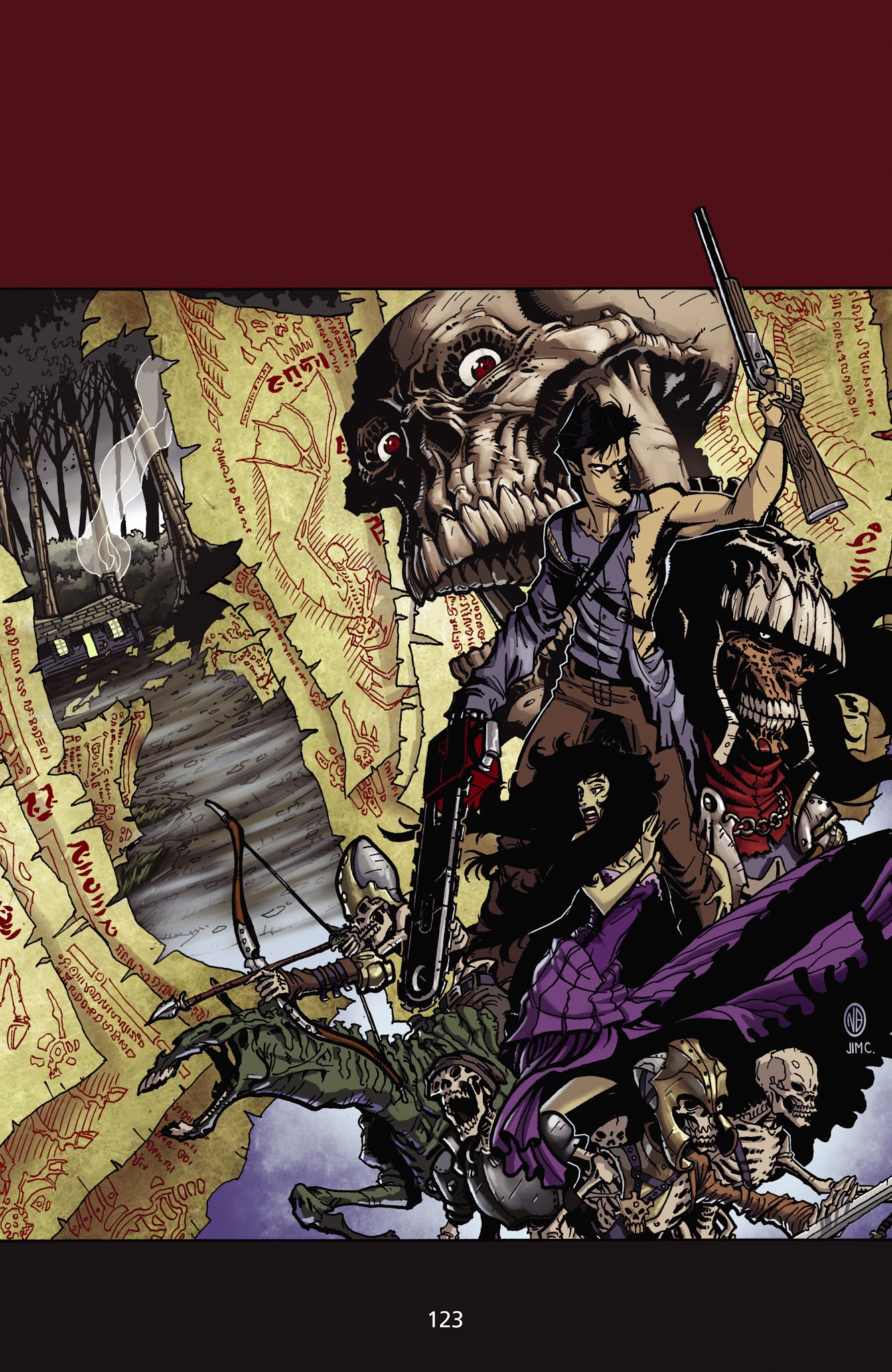 Read online Army of Darkness: Old School comic -  Issue # TPB - 124