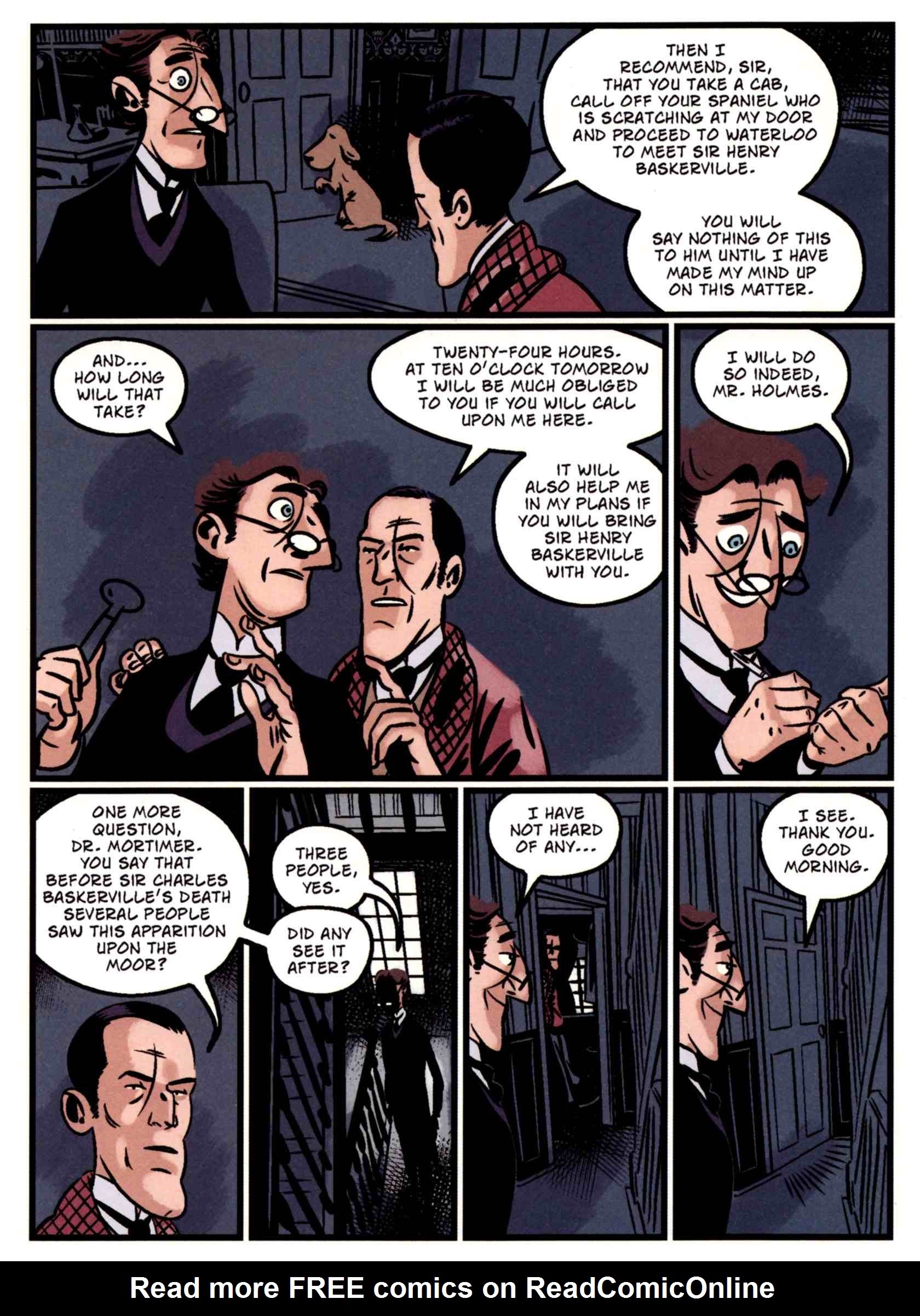 Read online The Hound of the Baskervilles (2009) comic -  Issue # TPB - 30