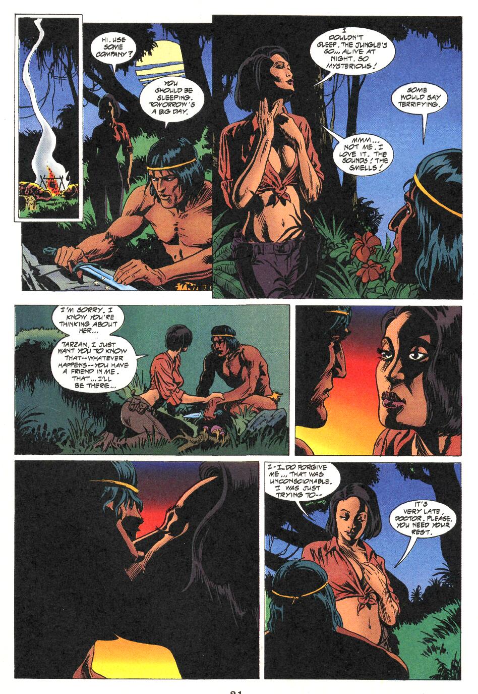 Read online Tarzan (1996) comic -  Issue #1 - 23