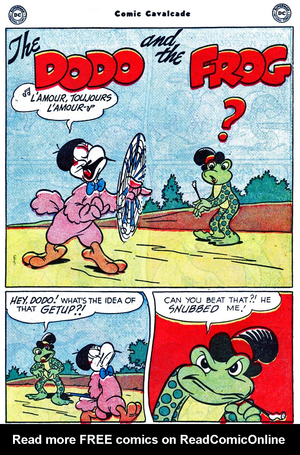 Read online Comic Cavalcade comic -  Issue #51 - 29