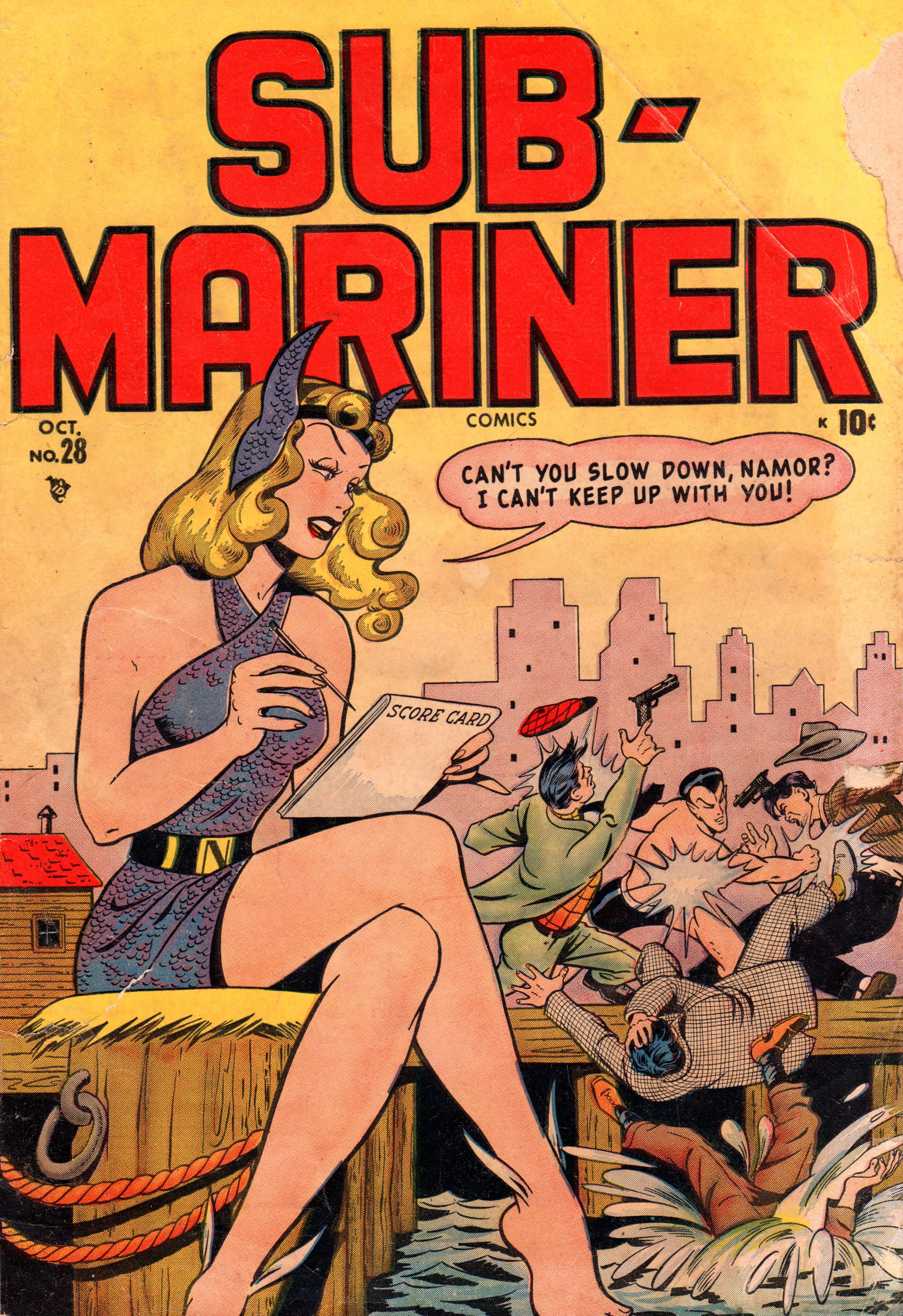 Read online Sub-Mariner Comics comic -  Issue #28 - 1