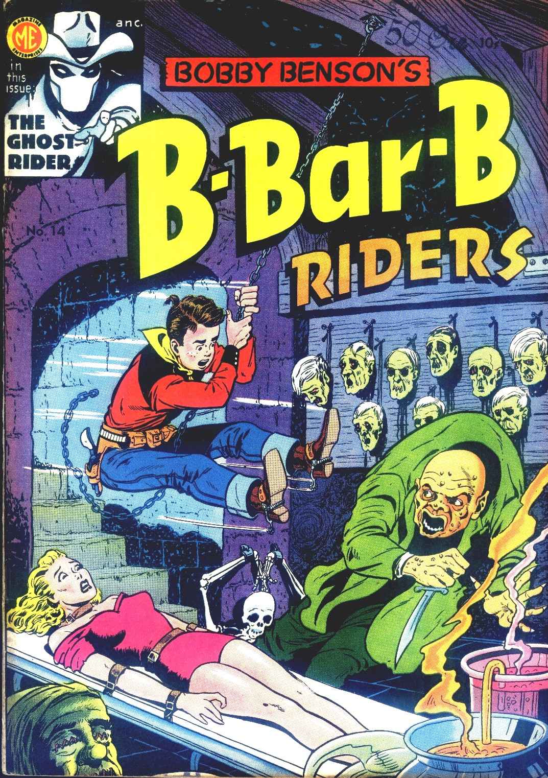 Read online Bobby Benson's B-Bar-B Riders comic -  Issue #14 - 1