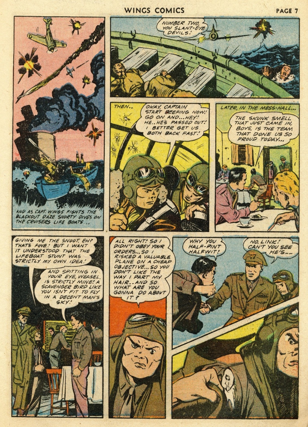 Read online Wings Comics comic -  Issue #33 - 9